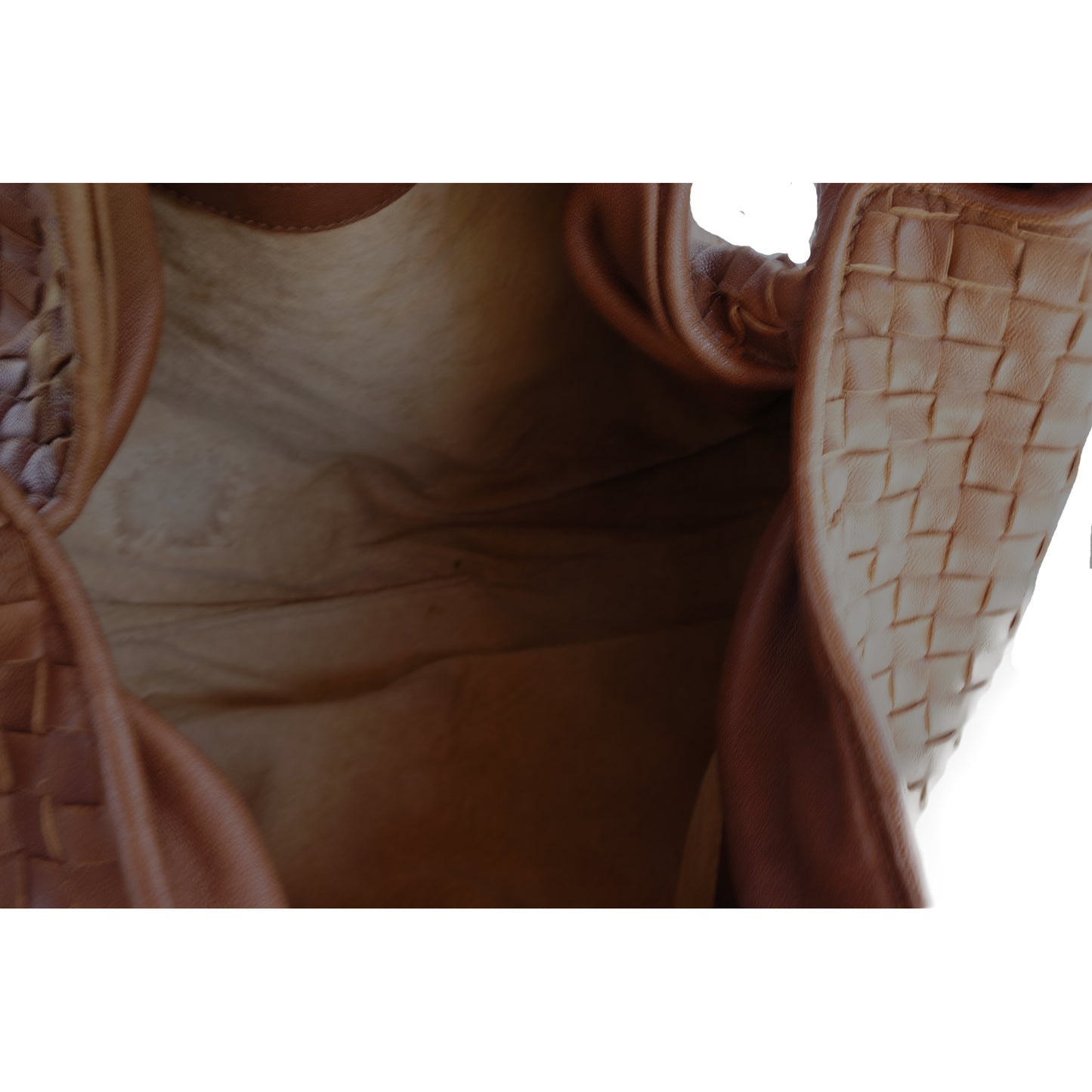 BOTTEGA VENETA INTRECCIATO BROWN HOBO BAG - leefluxury.com
