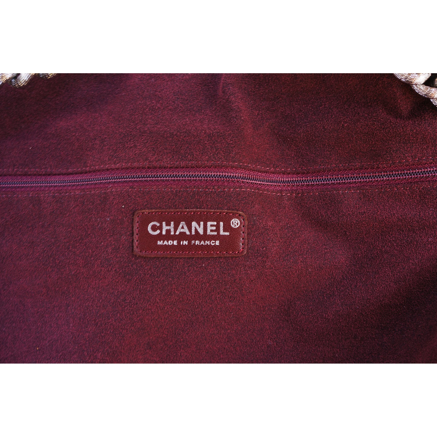 CHANEL SOFT & CHAIN LAMBSKIN LEATHER IVORY HOBO BAG - leefluxury.com