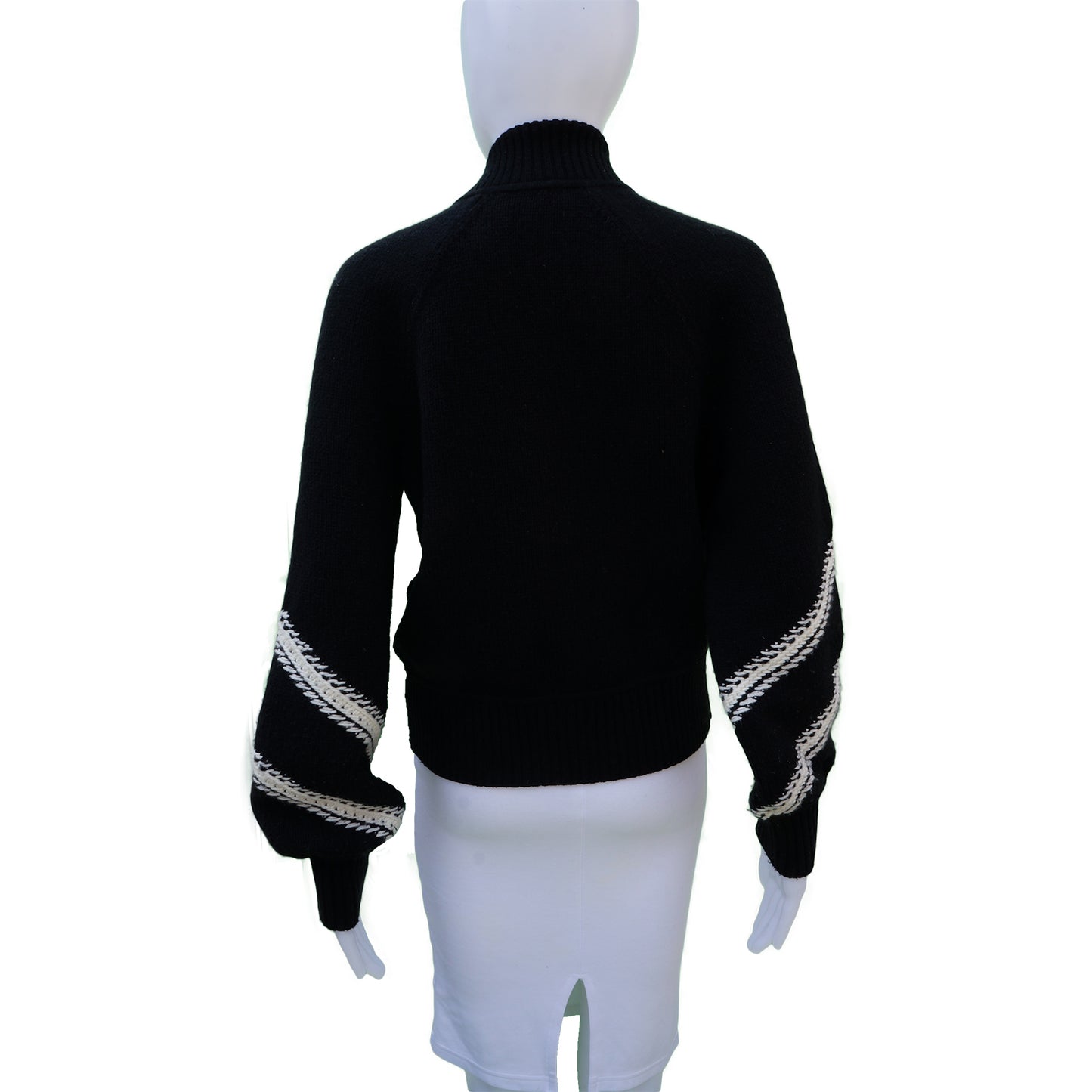 CHANEL 2016 WOOL CASHMERE SWEATER CARDIGAN JACKET - leefluxury.com