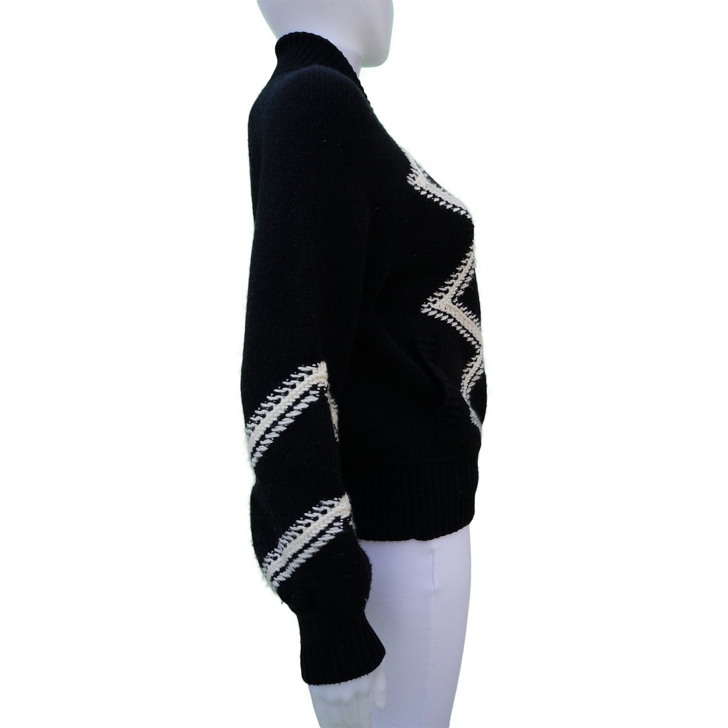 CHANEL 2016 WOOL CASHMERE SWEATER CARDIGAN JACKET - leefluxury.com