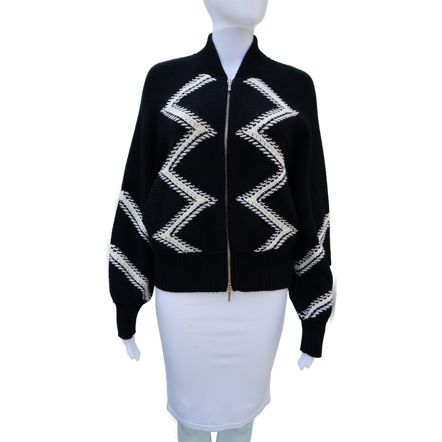 CHANEL 2016 WOOL CASHMERE SWEATER CARDIGAN JACKET - leefluxury.com