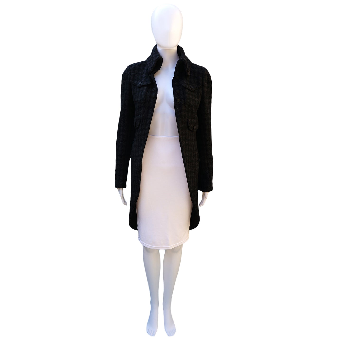 CHANEL PARIS-LONDRES CASHMERE COAT - leefluxury.com