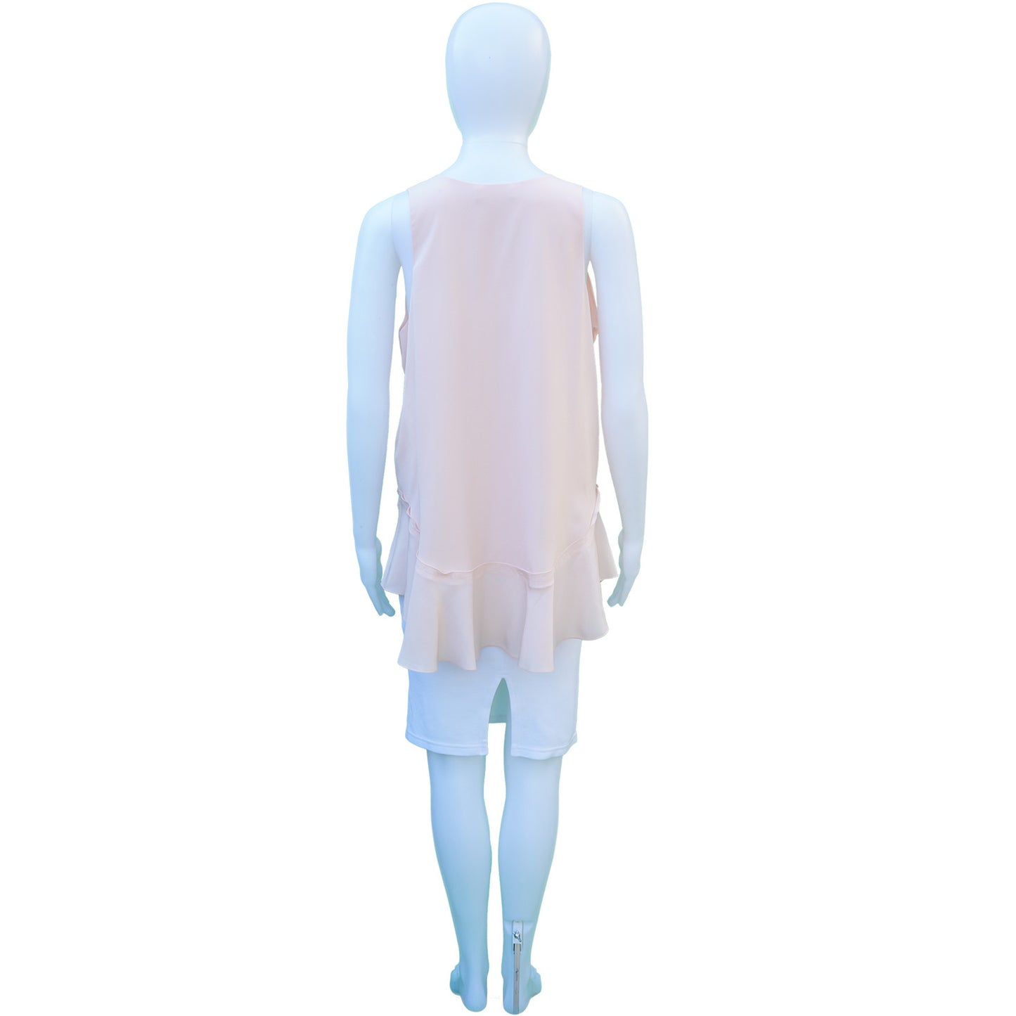 CHLOÉ SILK RUFFLED TOP - leefluxury.com