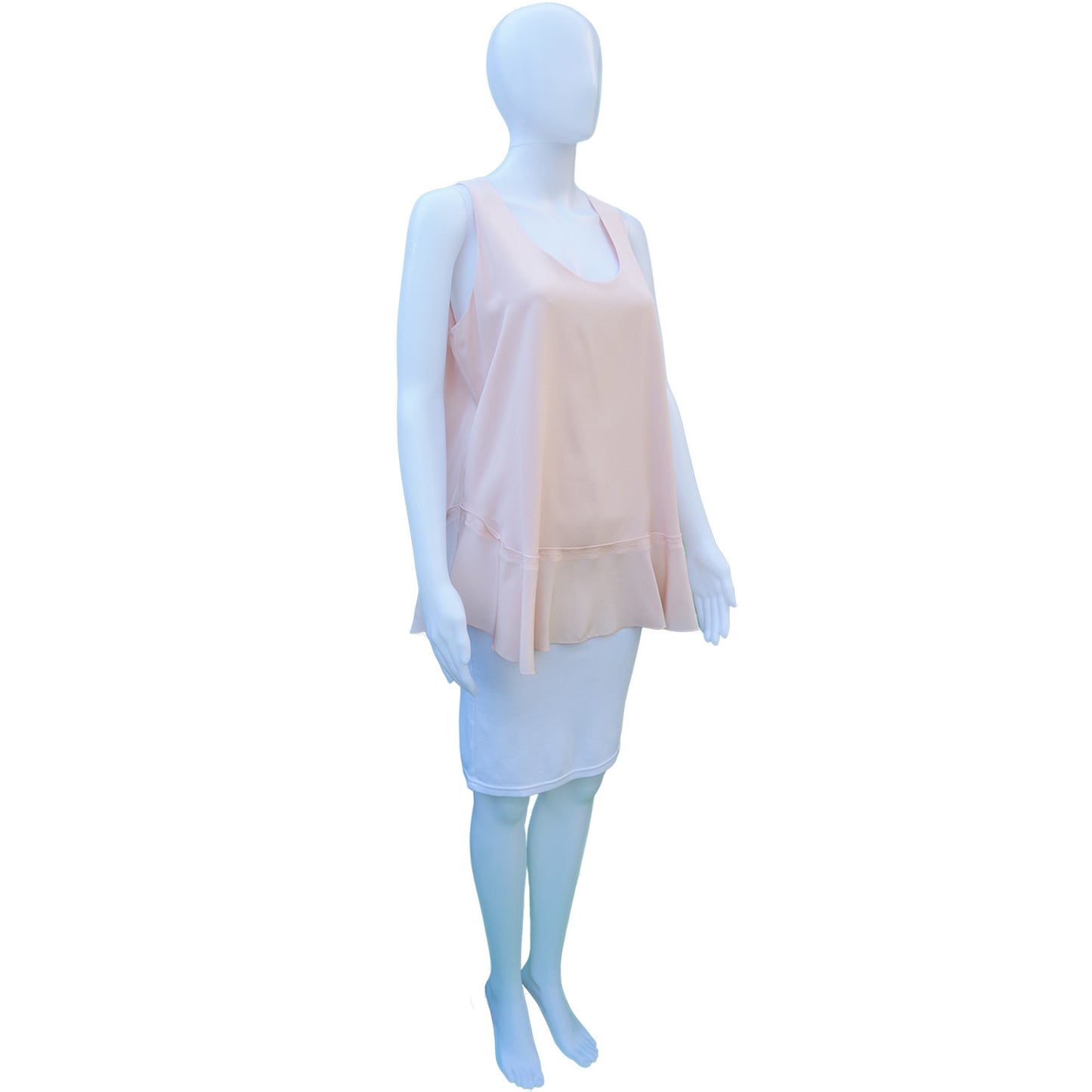 CHLOÉ SILK RUFFLED TOP - leefluxury.com
