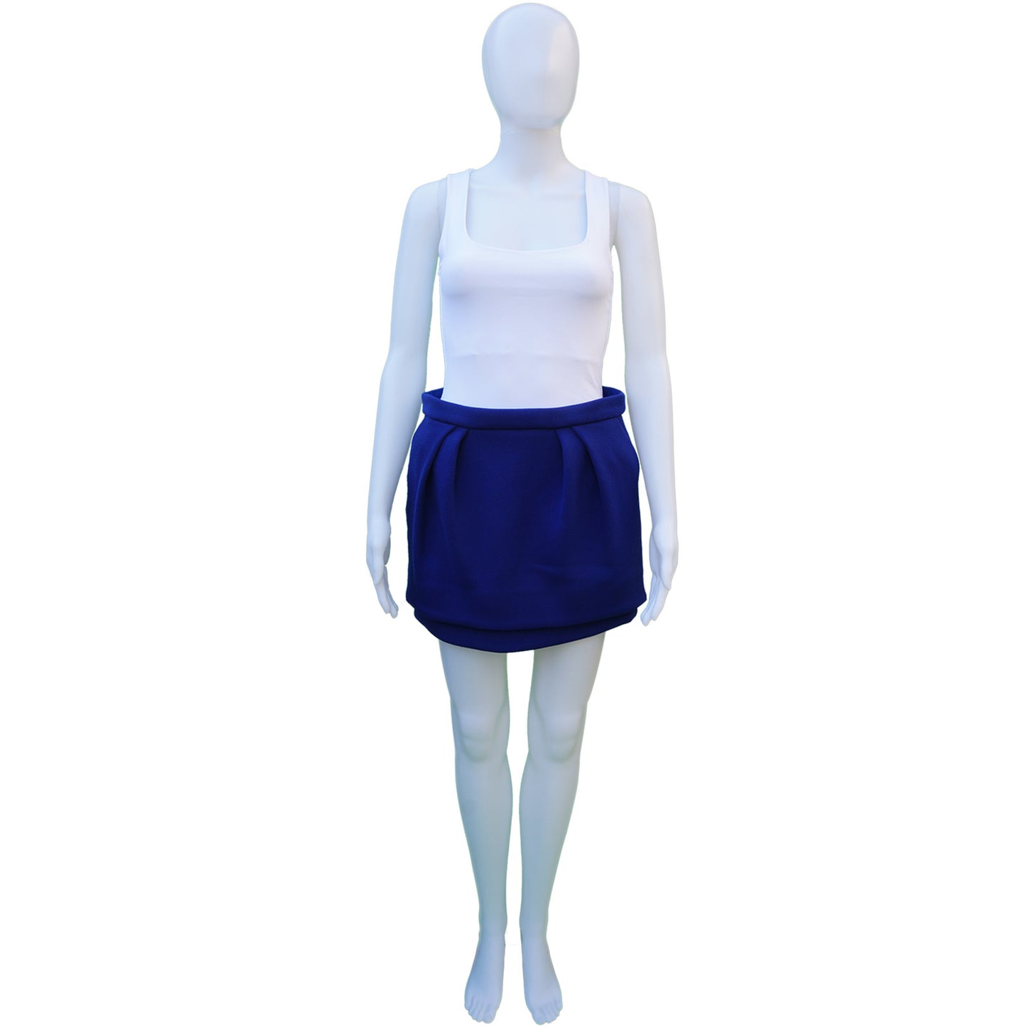 MAJE MINI PLEATED SKIRT - leefluxury.com