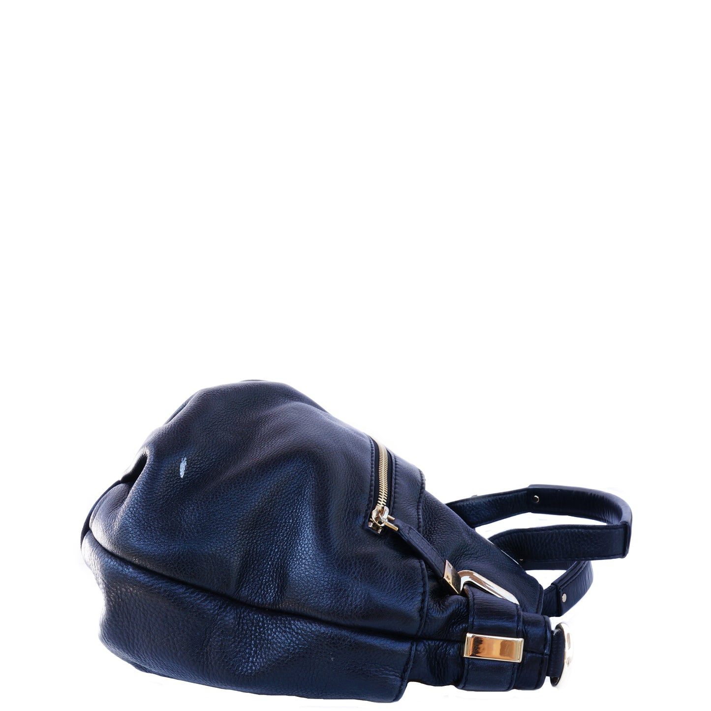 MICHAEL KORS GRAINED LEATHER SHOULDER BAG - leefluxury.com