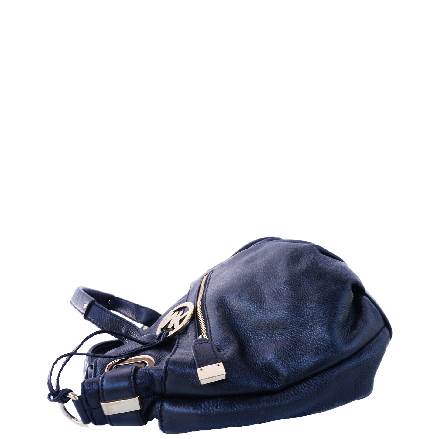 MICHAEL KORS GRAINED LEATHER SHOULDER BAG - leefluxury.com