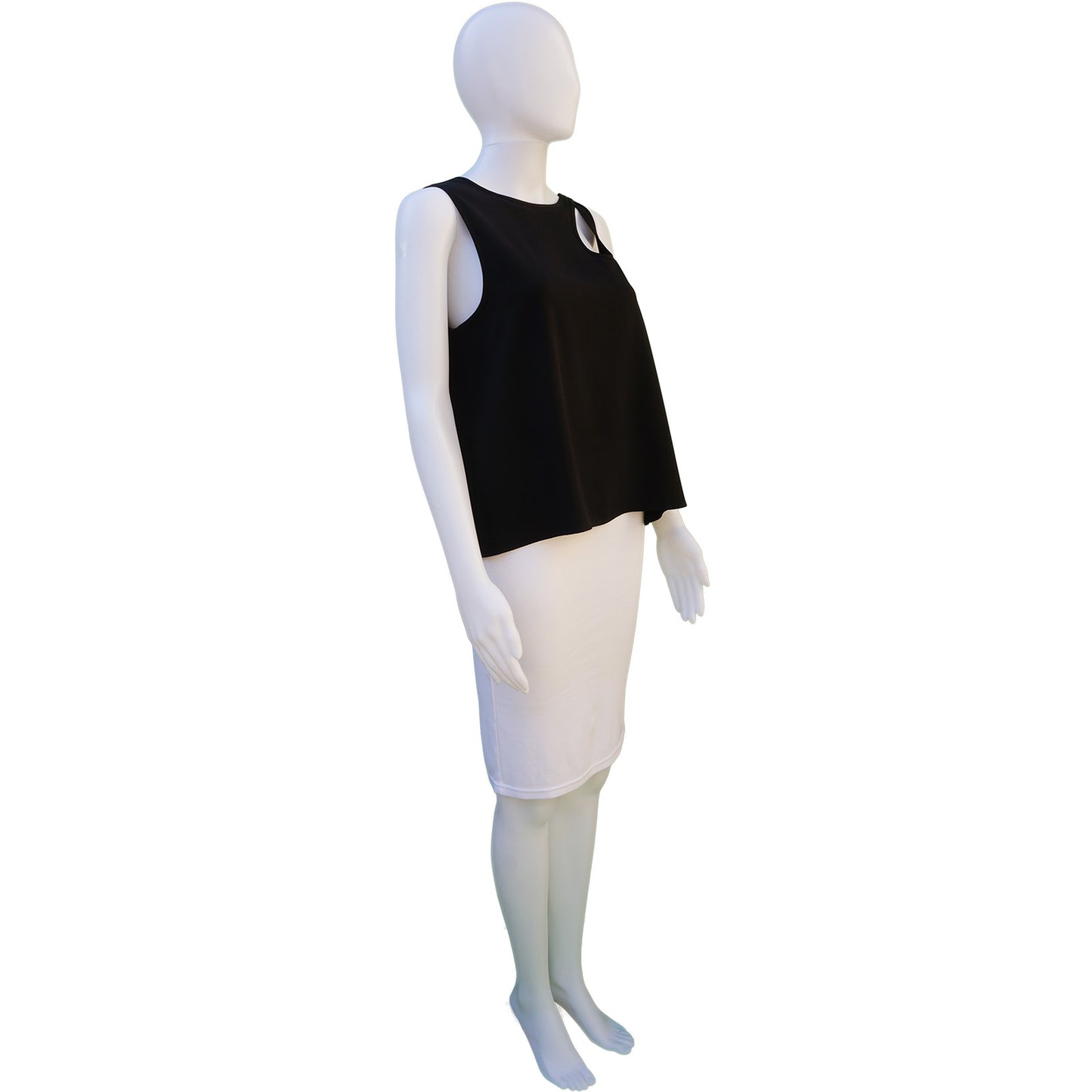 OPENING CEREMONY DRAPED ASYMMETRICAL TOP - leefluxury.com