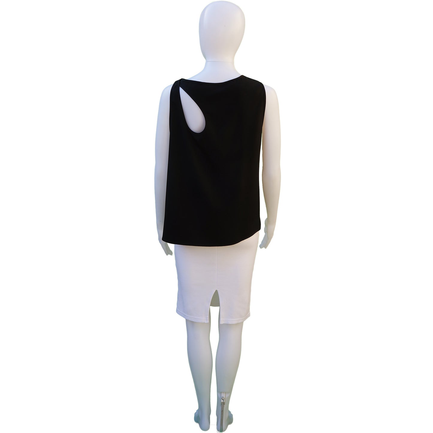 OPENING CEREMONY DRAPED ASYMMETRICAL TOP - leefluxury.com