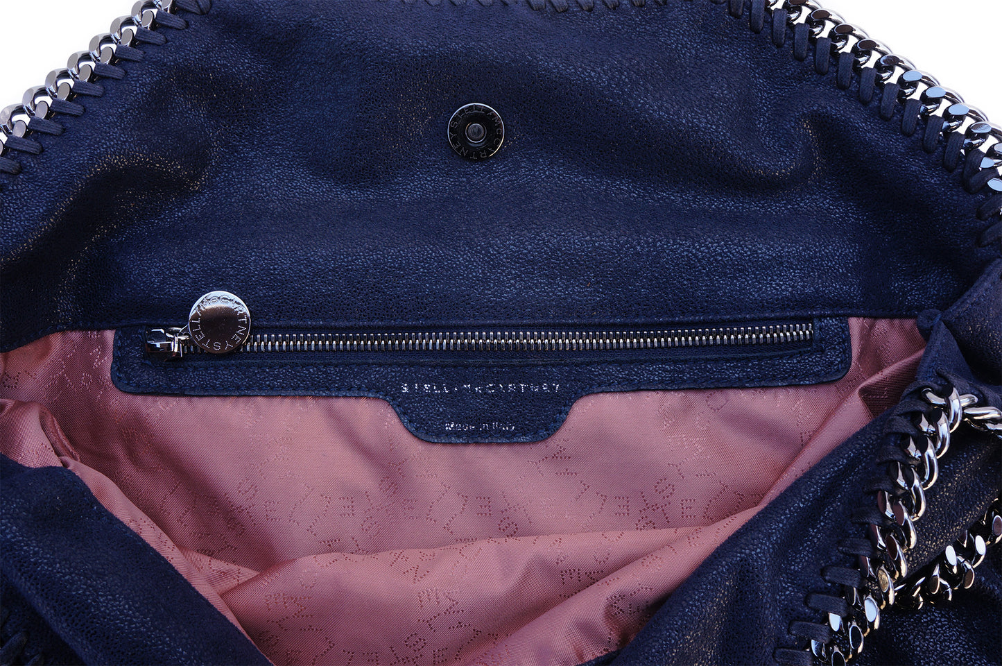 STELLA MCCARTNEY SHAGGY DEER FALABELLA FOLD-OVER TOTE - leefluxury.com