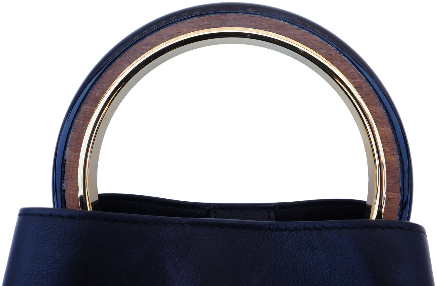 MARNI PANNIERI CALFSKIN LEATHER TOTE BAG - leefluxury.com