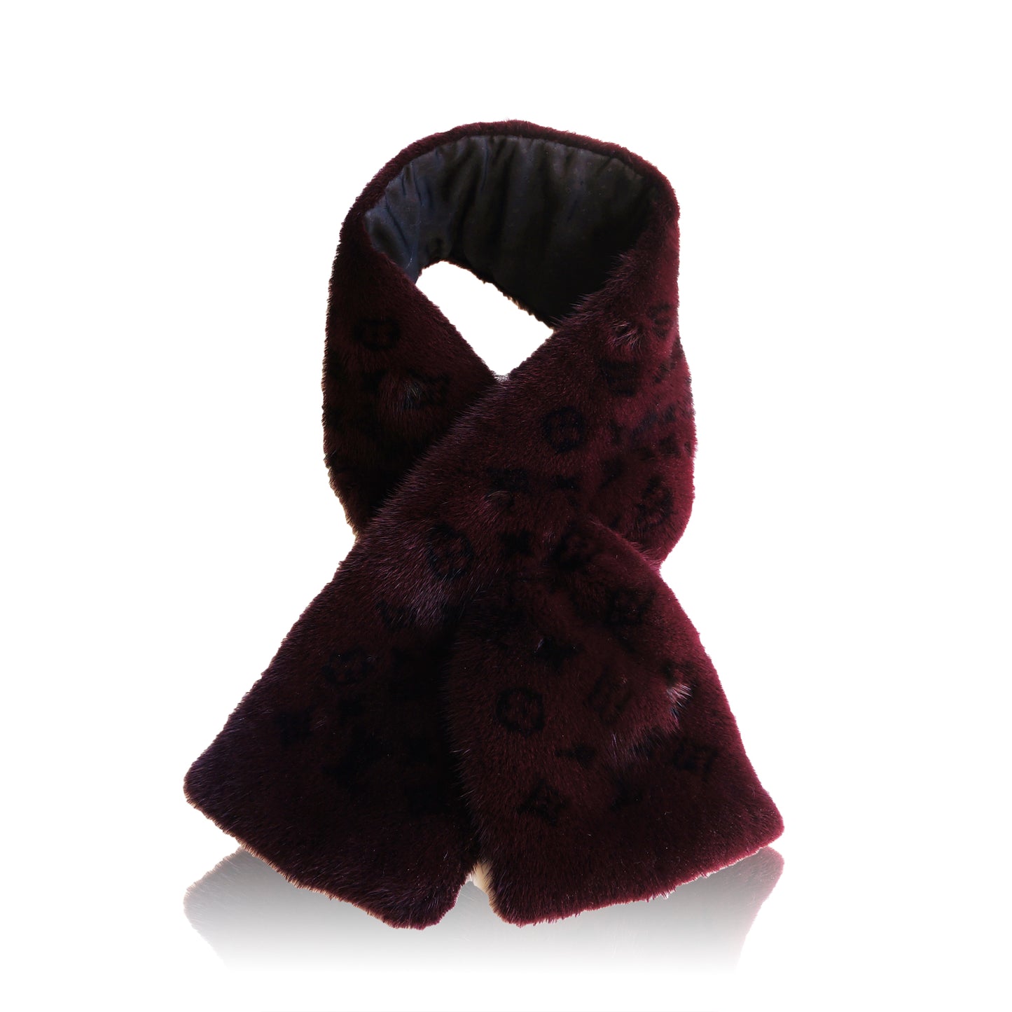 LOUIS VUITTON MONOGRAM 2018/2019 MINK STOLE - leefluxury.com