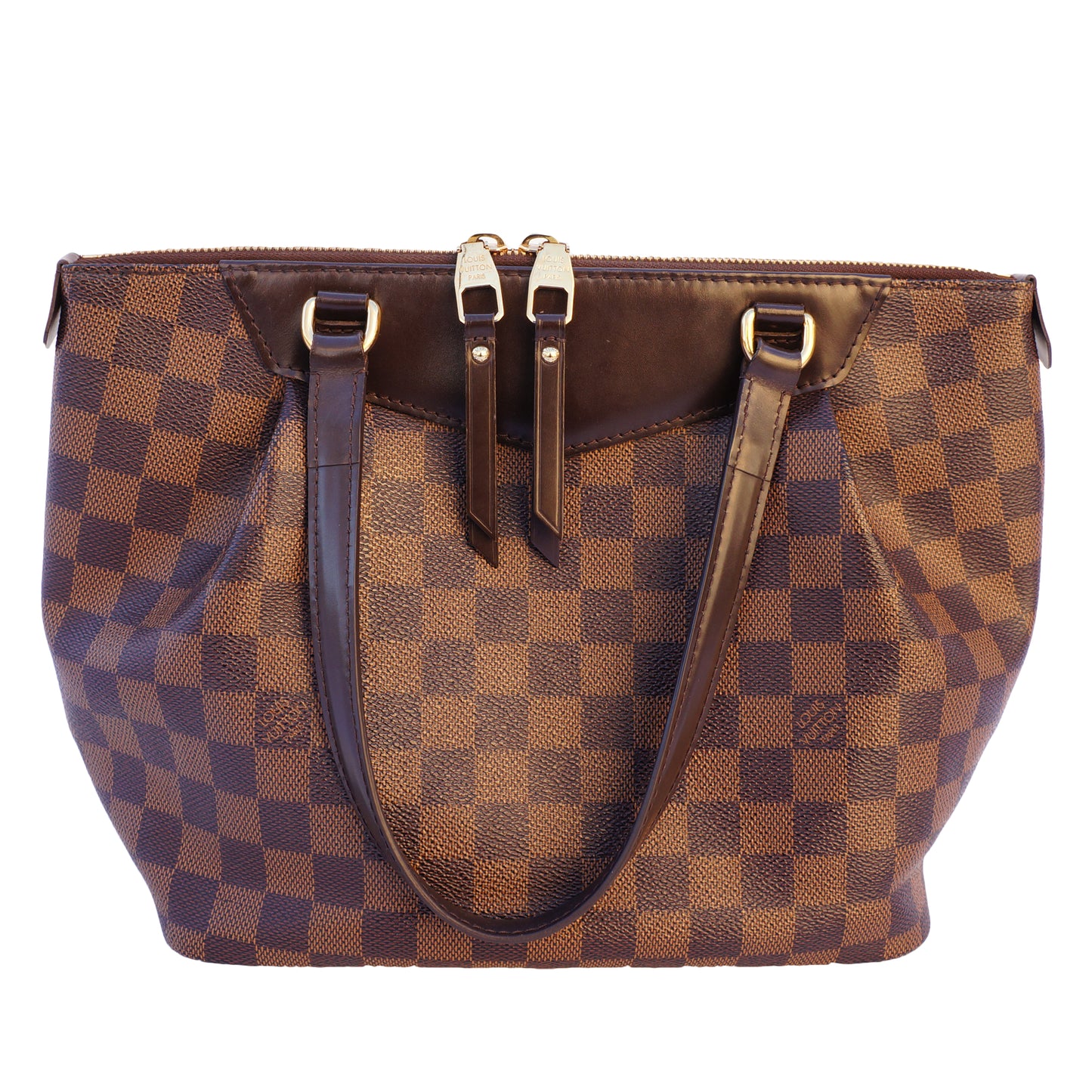LOUIS VUITTON DAMIER EBENE WESTMINSTER PM BAG - leefluxury.com