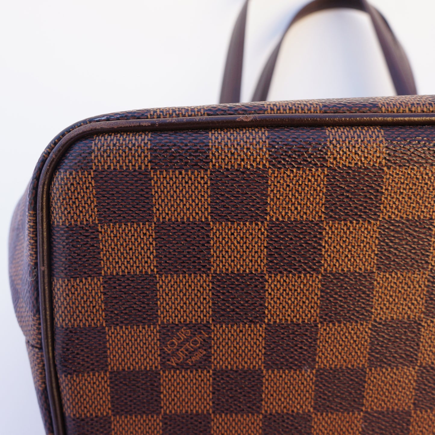 LOUIS VUITTON DAMIER EBENE WESTMINSTER PM BAG - leefluxury.com