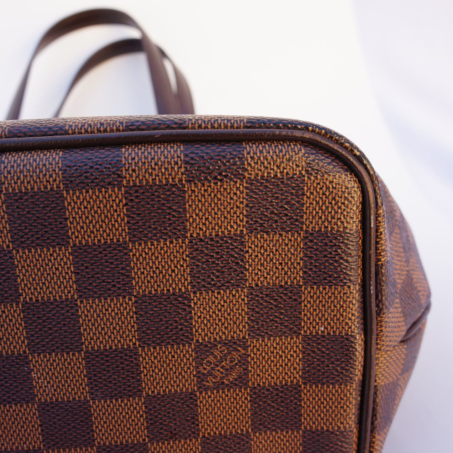 LOUIS VUITTON DAMIER EBENE WESTMINSTER PM BAG - leefluxury.com