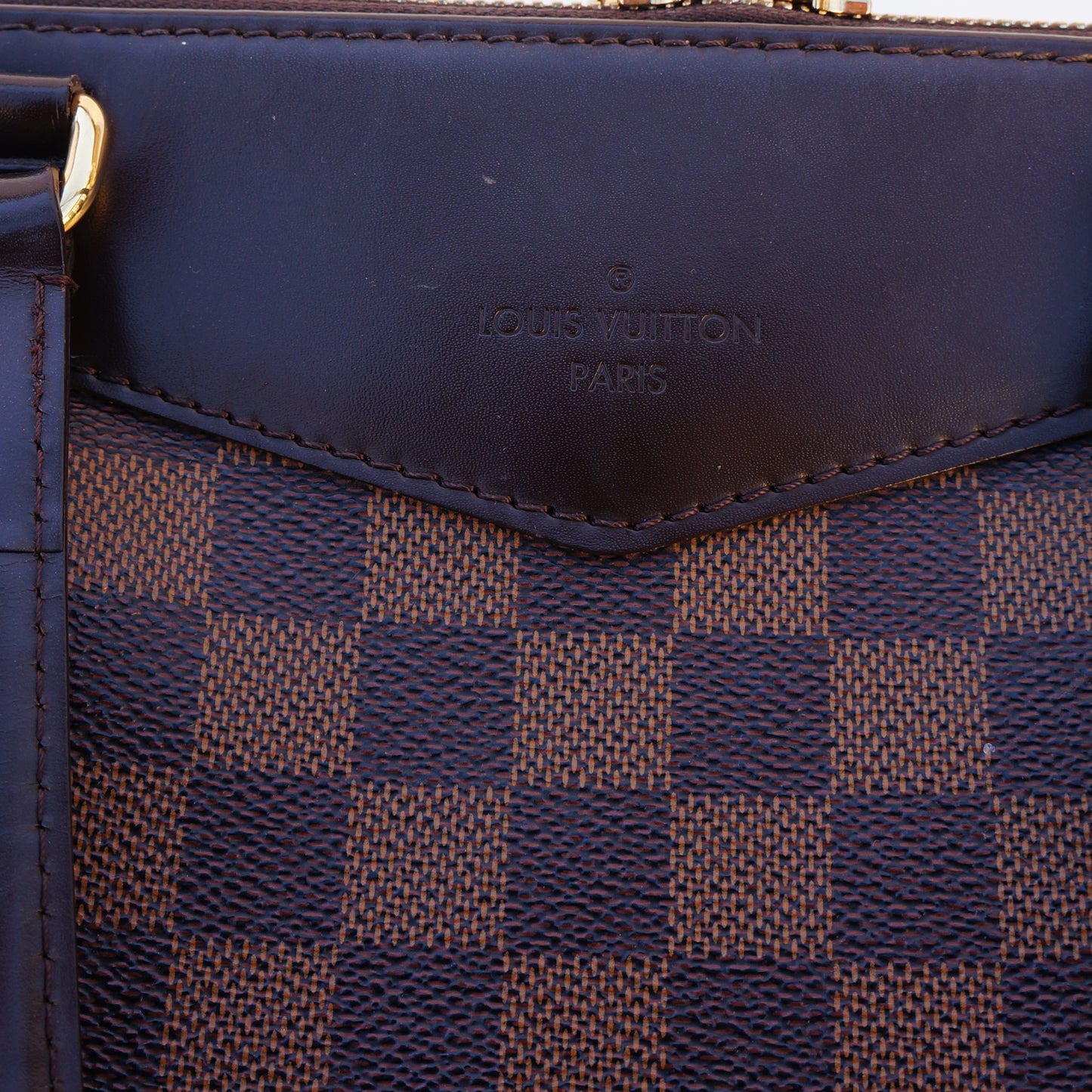 LOUIS VUITTON DAMIER EBENE WESTMINSTER PM BAG - leefluxury.com
