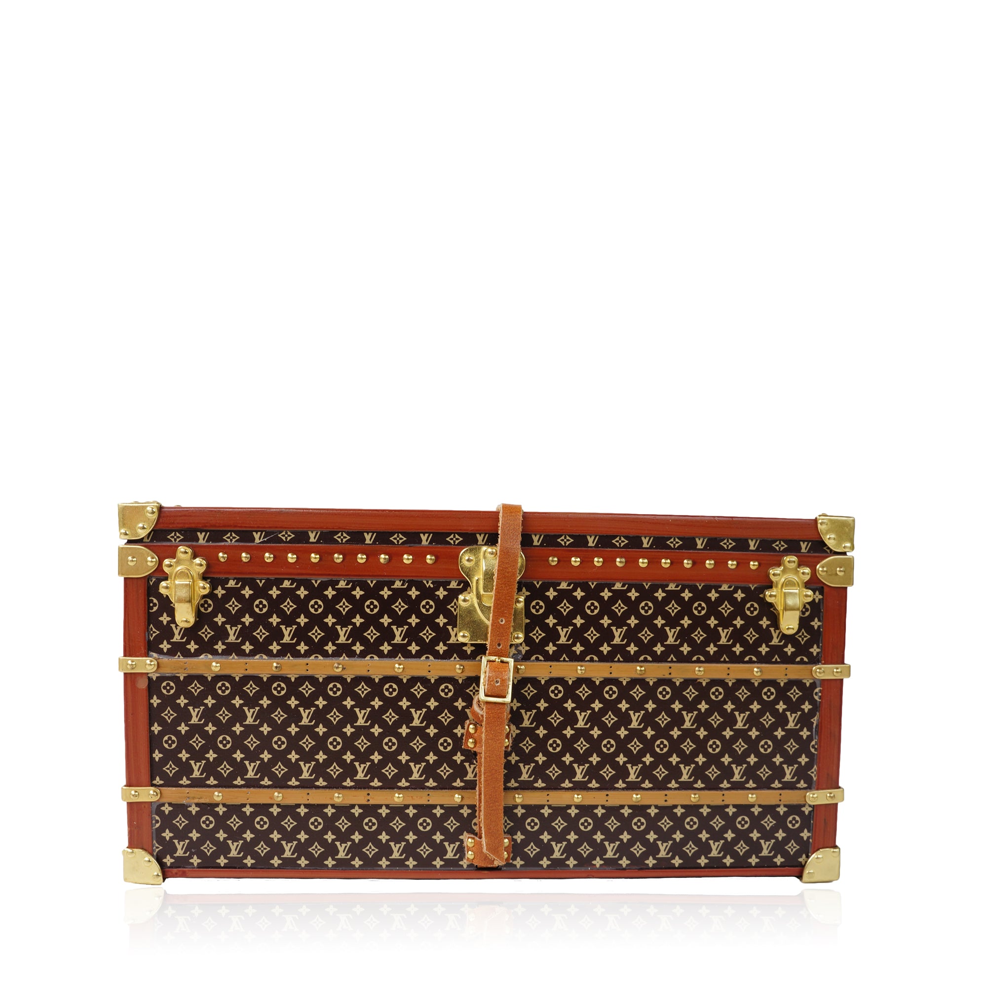 Louis Vuitton Louis Vuitton Monogram Miniature Miss France Trunk