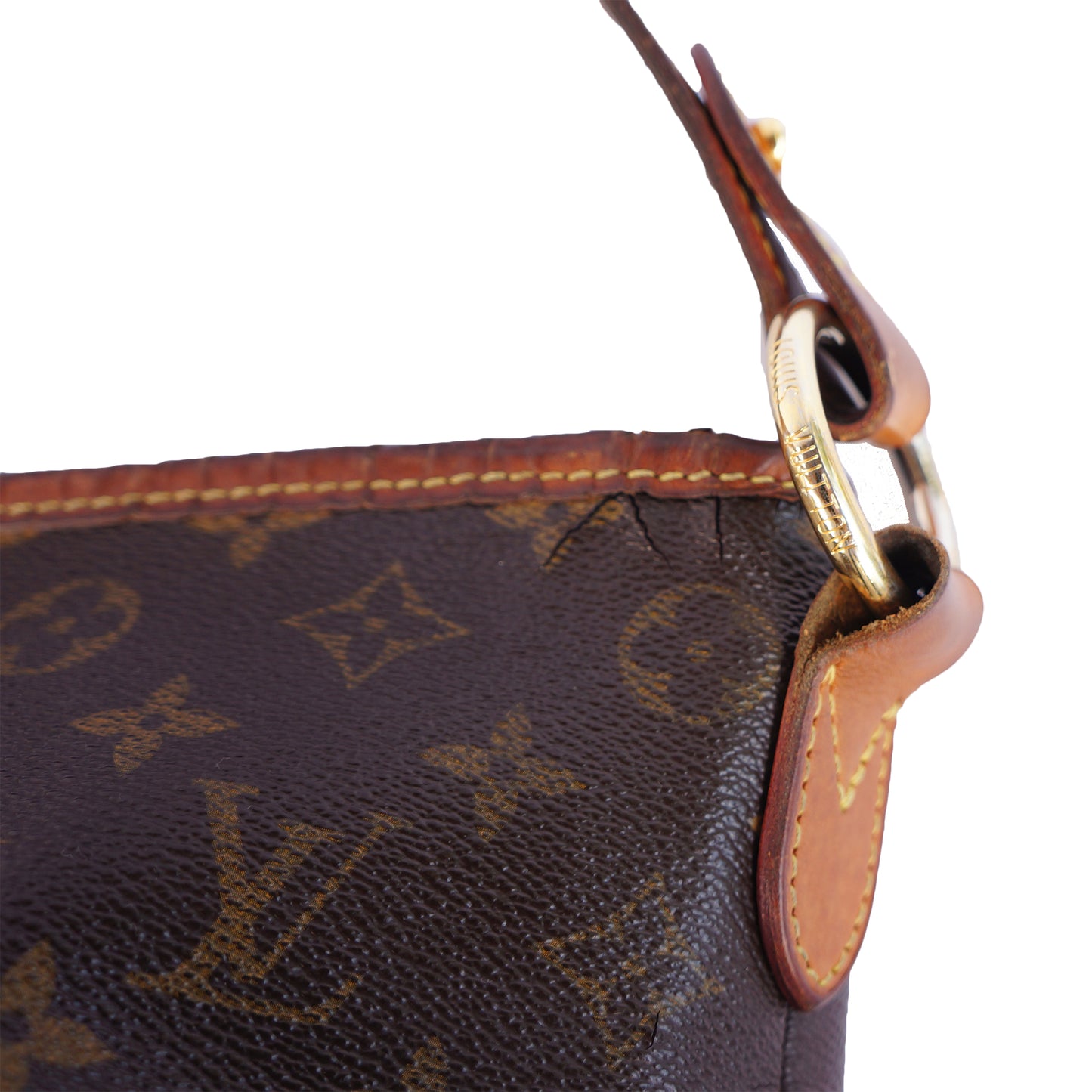 LOUIS VUITTON MONOGRAM DELIGHTFUL PM HOBO SHOULDER BAG - leefluxury.com