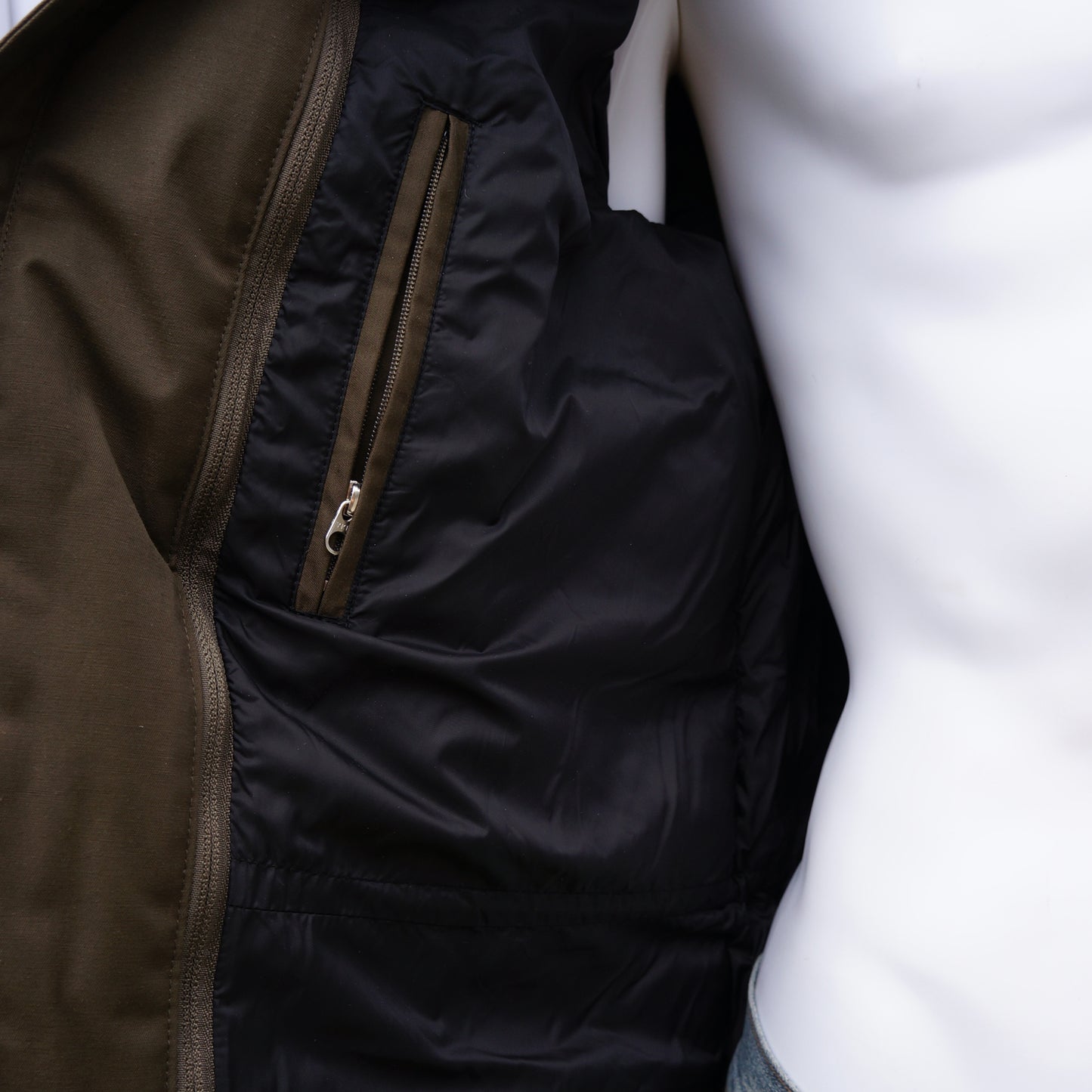 MACKAGE OLIVE GREEN DETACHABLE FUR TRIM PARKA PUFFER COAT - leefluxury.com