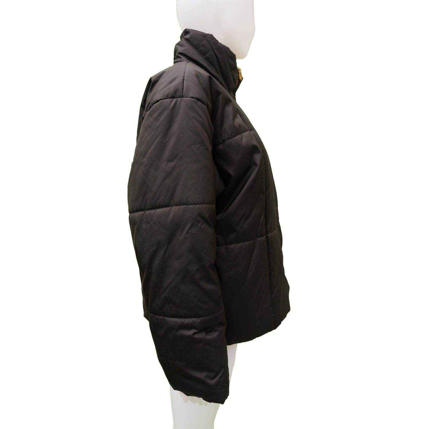 MONDI BLACK PUFFER COAT - leefluxury.com