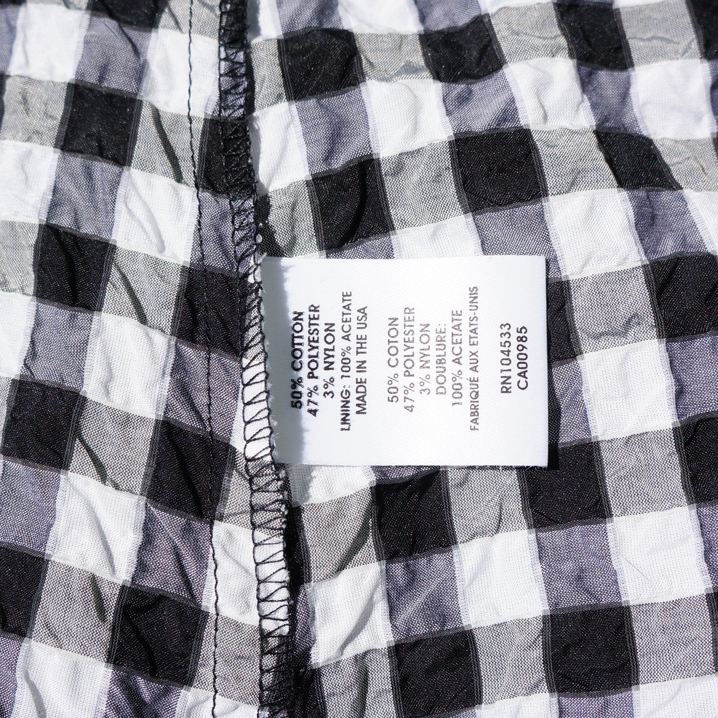 NANETTE LEPORE GINGHAM PRINT SLEEVELESS DRESS - leefluxury.com