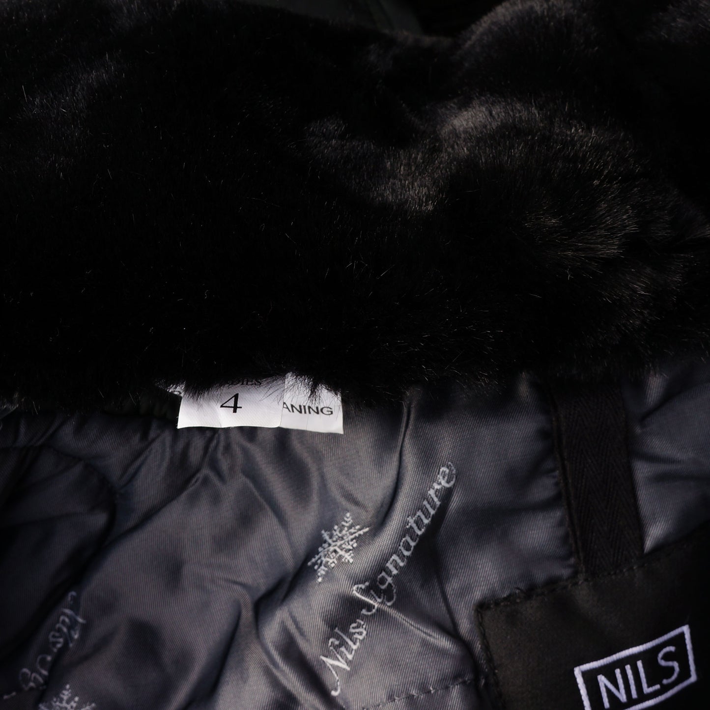 NILS IRIDESCENT FUR SKI JACKET COAT - leefluxury.com