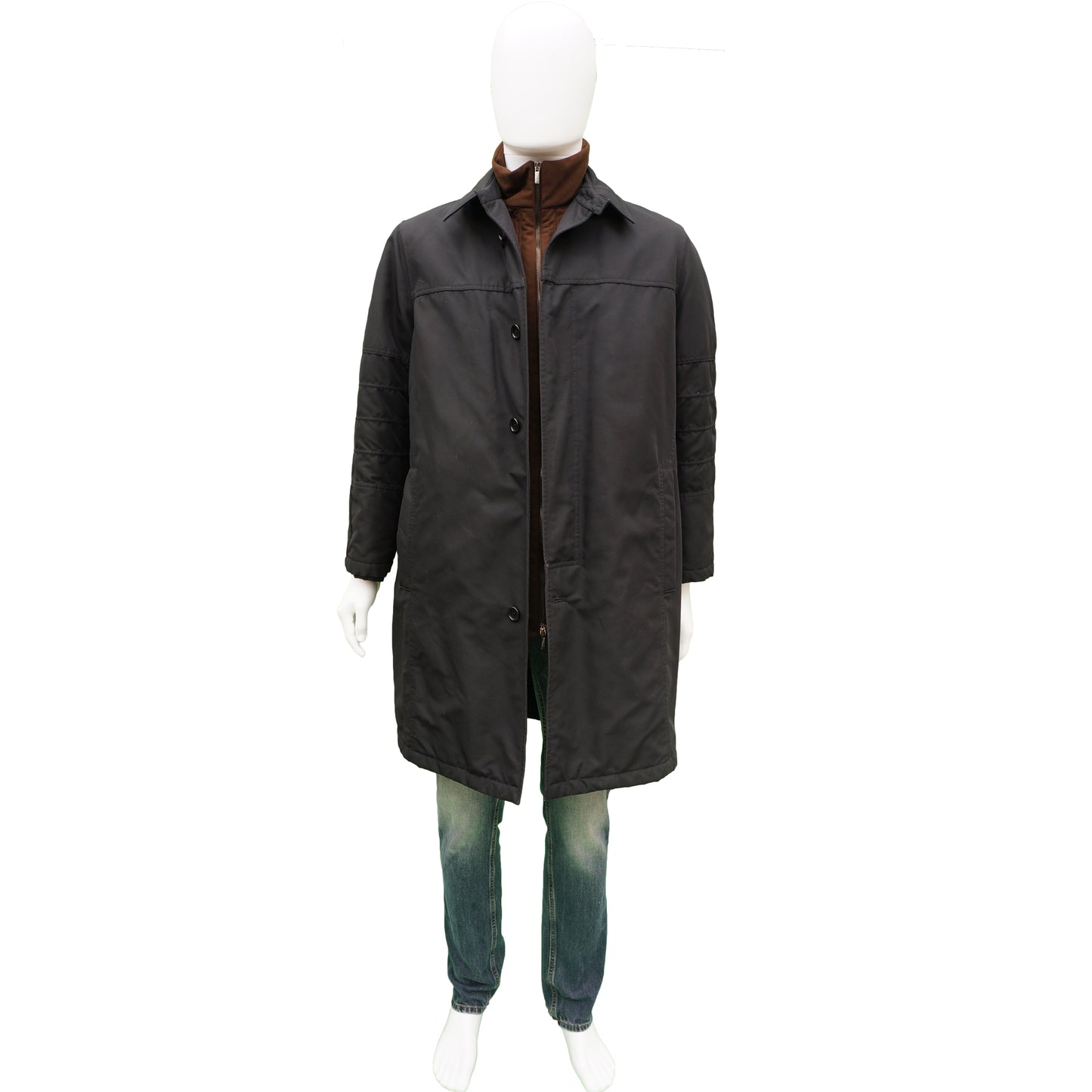 PAL ZILERI TWO IN ONE TRENCH COAT - leefluxury.com