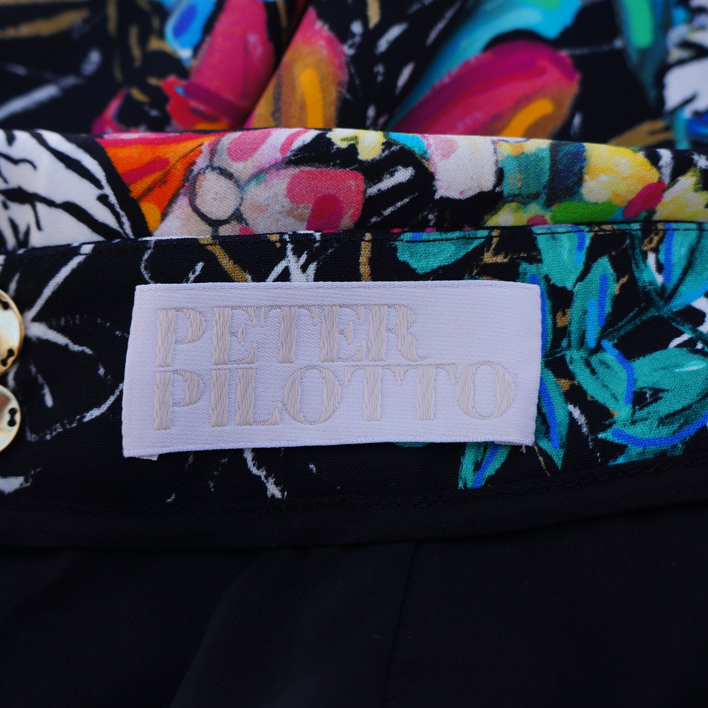 PETER PILOTTO FLORAL MIDI FLARE SKIRT - leefluxury.com