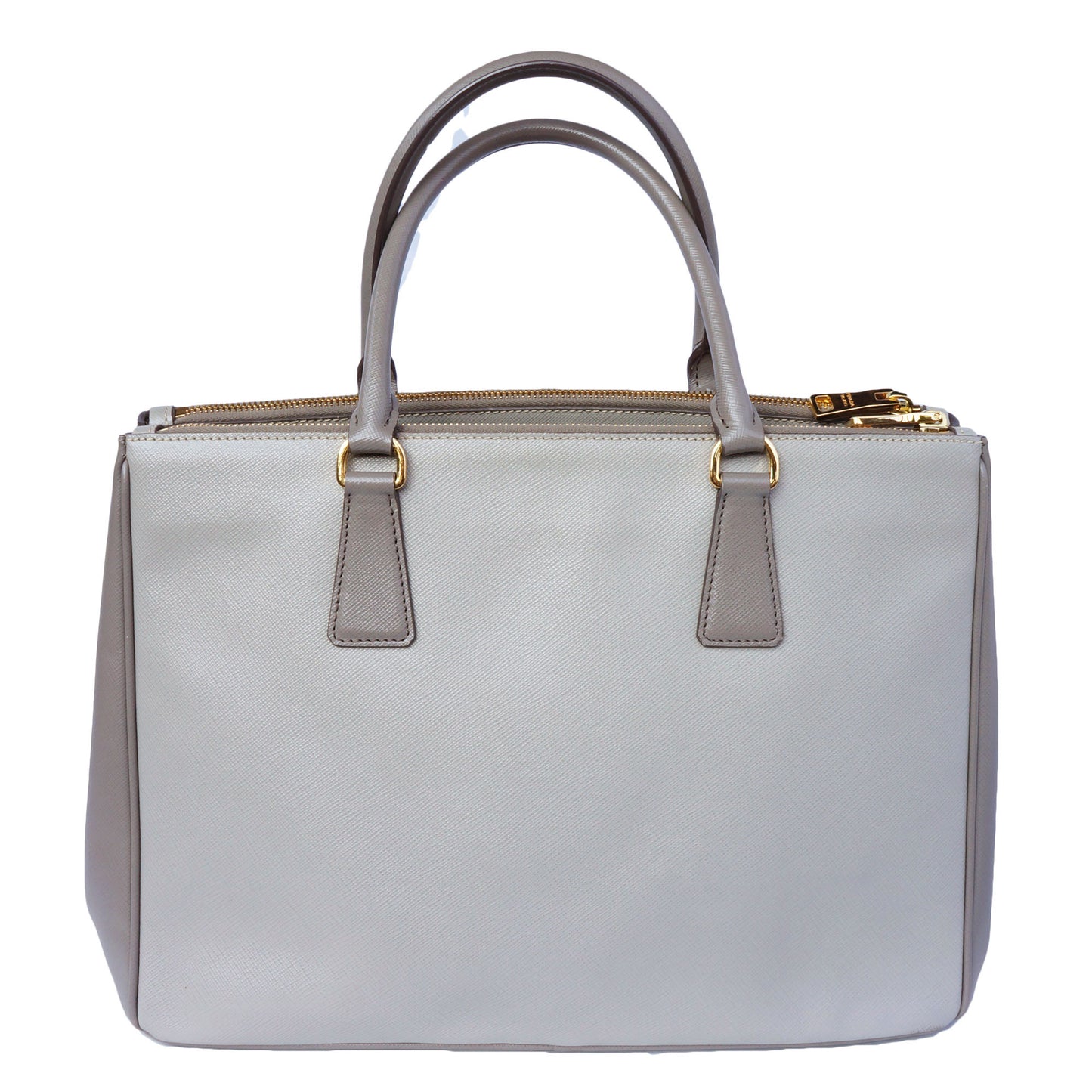 PRADA SAFFIANO LUX LEATHER SHOULDER BAG - leefluxury.com
