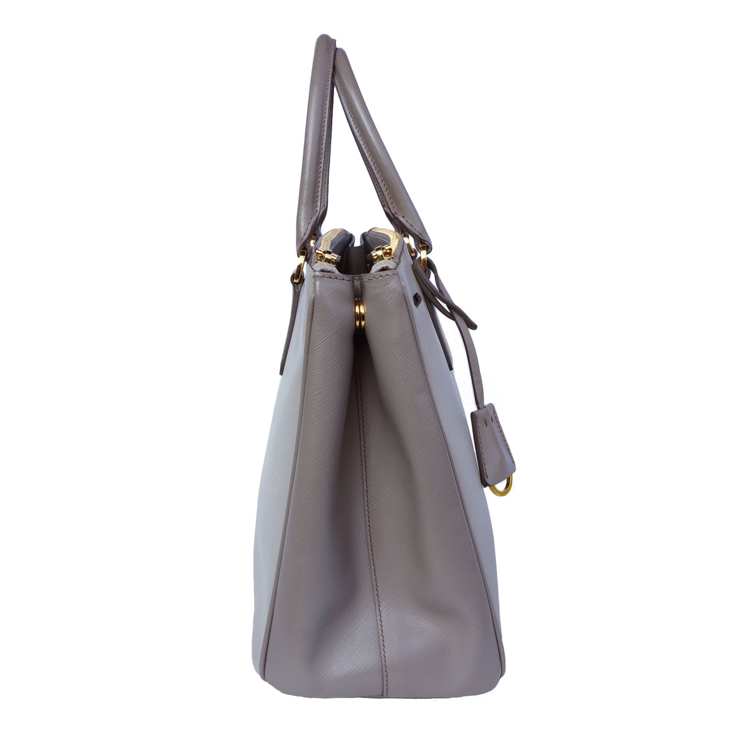 PRADA SAFFIANO LUX LEATHER SHOULDER BAG - leefluxury.com