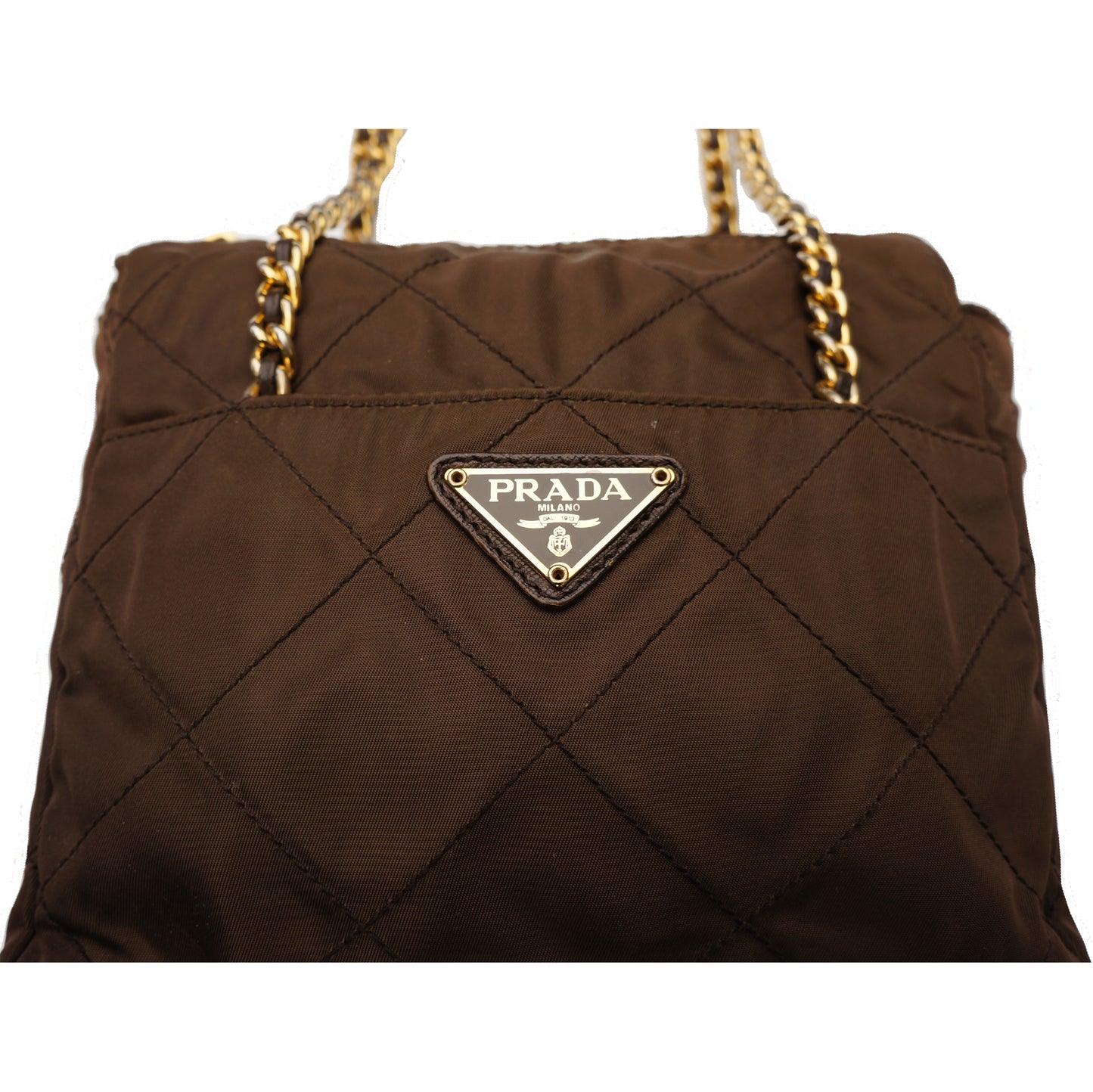 PRADA TESSUTO CROSSBODY BAG - leefluxury.com