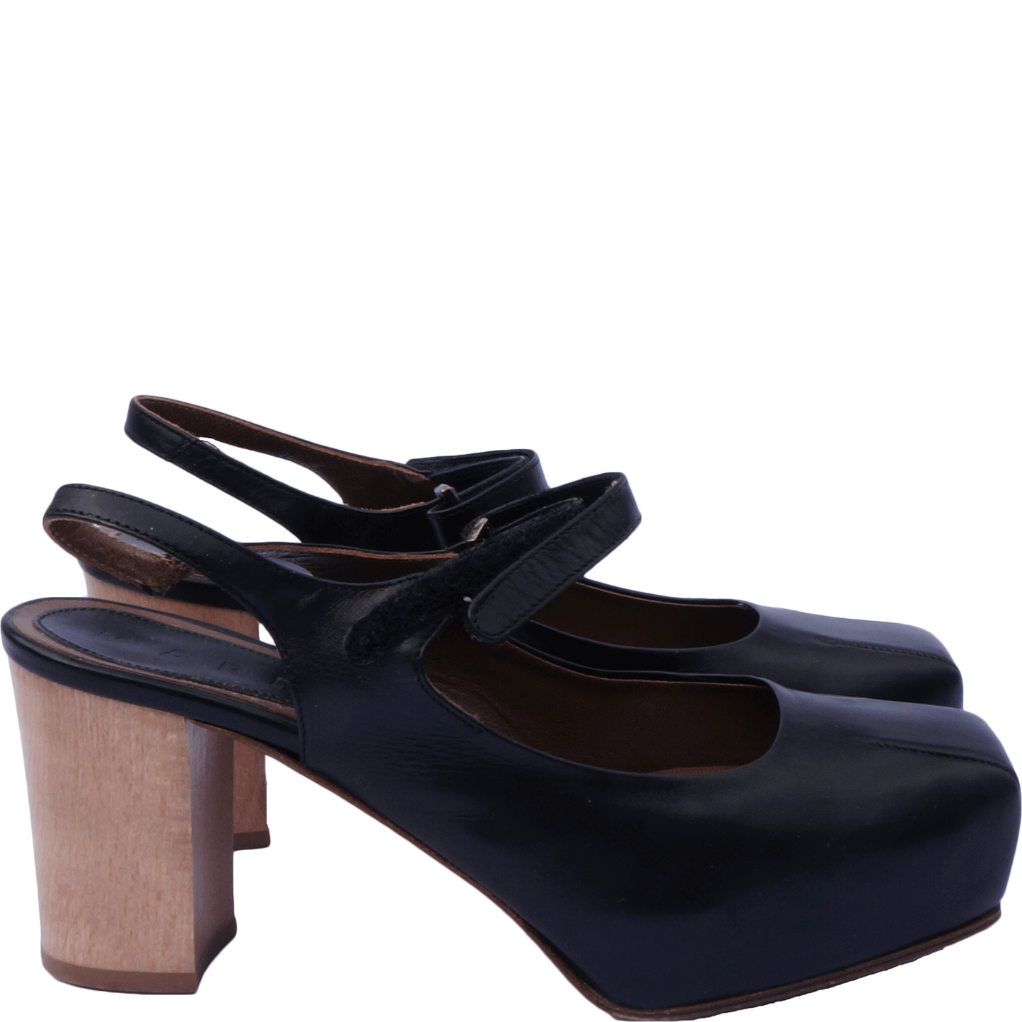 MARNI PLATFORM SLINGBACK SANDALS - leefluxury.com