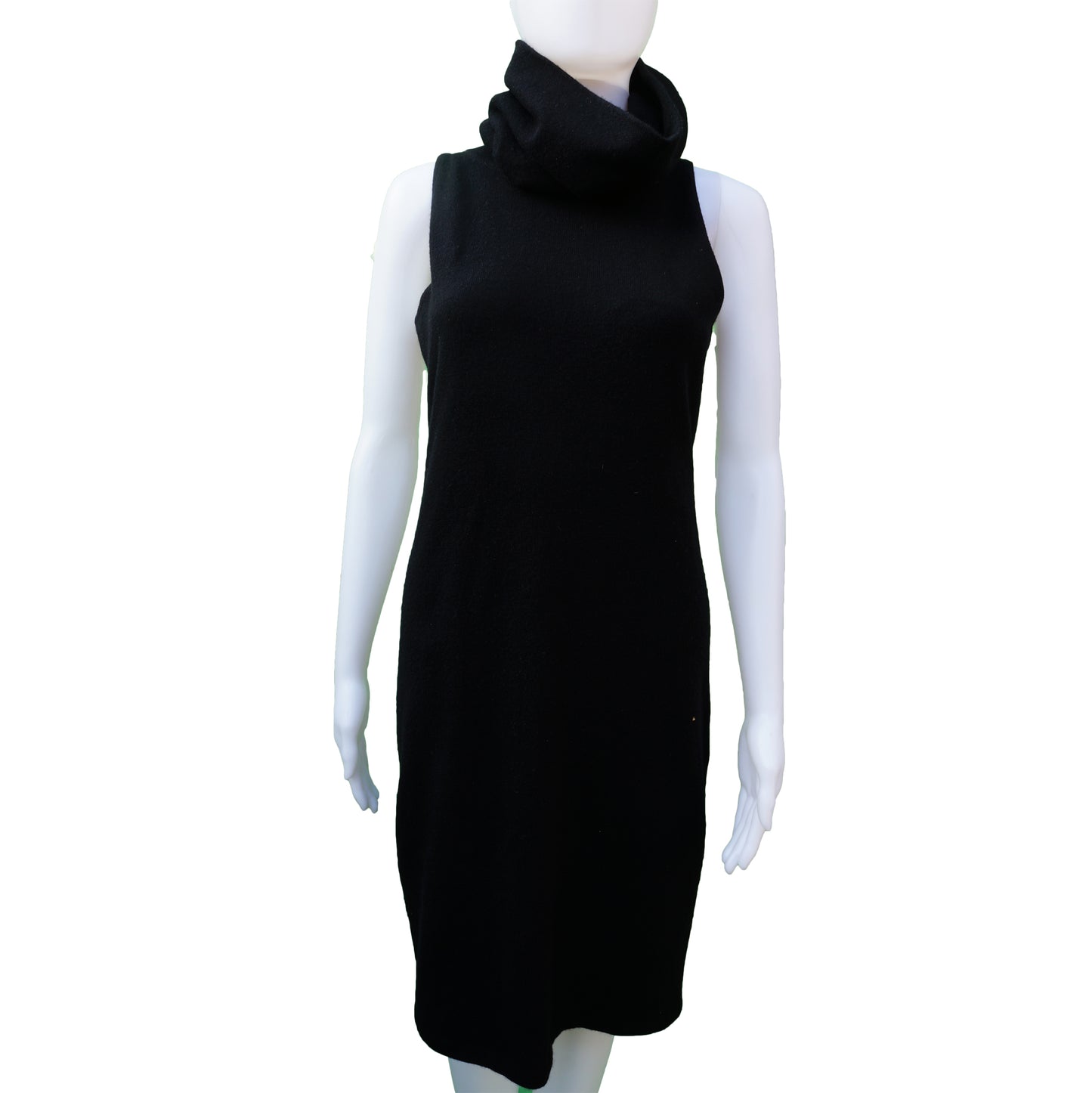 Ralph Lauren Black Label Cashmere Sleeveless Dress - leefluxury.com