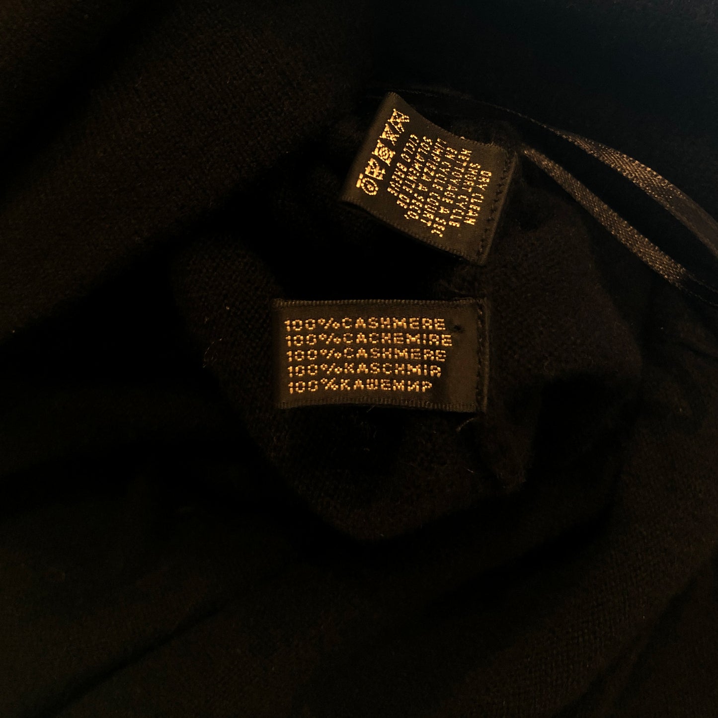 Ralph Lauren Black Label Cashmere Sleeveless Dress - leefluxury.com