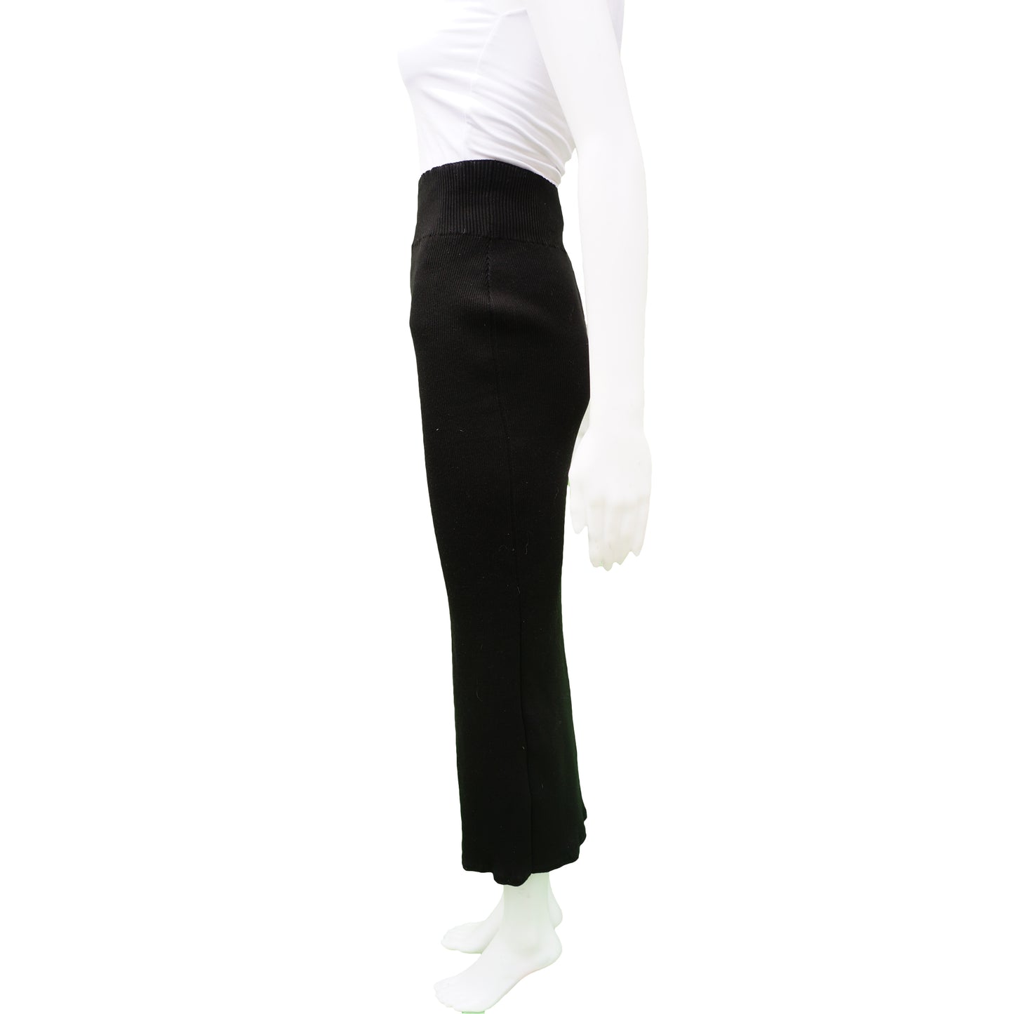 RICK OWENS 2018 COLLLCTION MAXI TUBE KNIT SKIRT - leefluxury.com