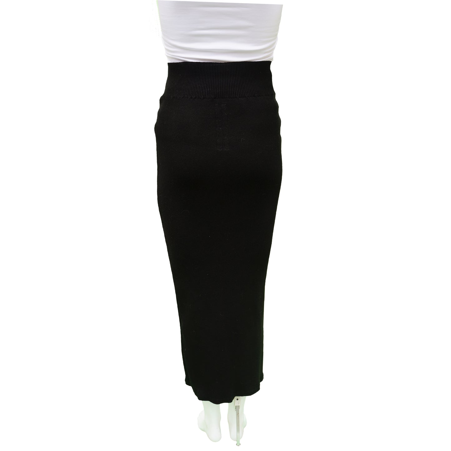 RICK OWENS 2018 COLLLCTION MAXI TUBE KNIT SKIRT - leefluxury.com