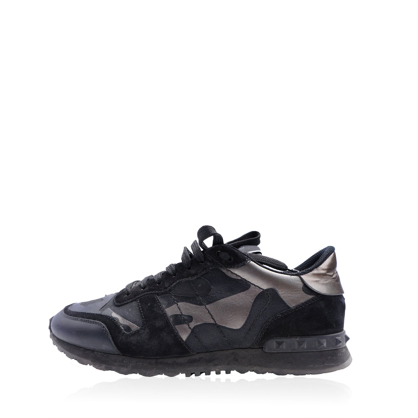 VALENTINO CAMOUFLAGE ROCKRUNNER SNEAKER - leefluxury.com