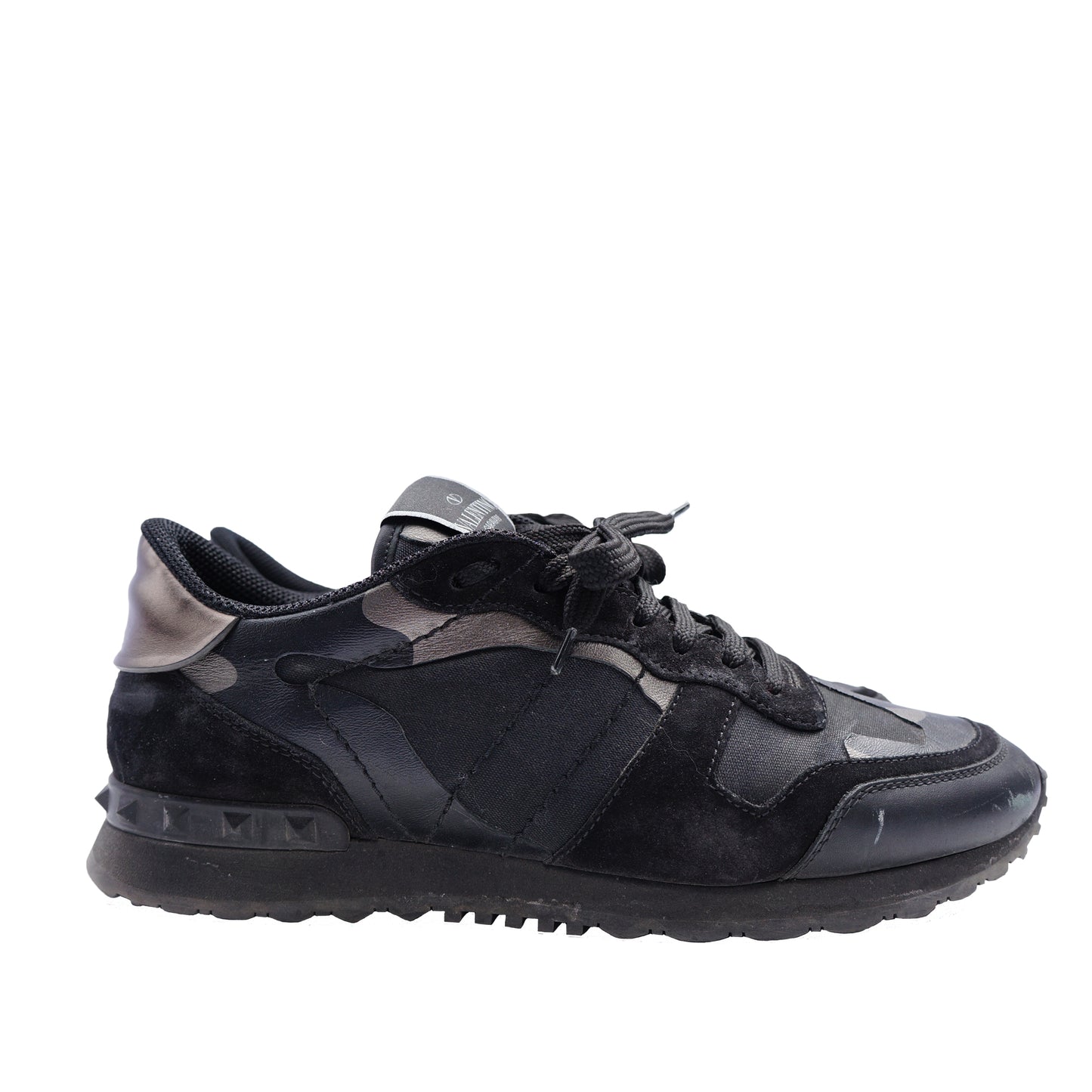 VALENTINO CAMOUFLAGE ROCKRUNNER SNEAKER - leefluxury.com