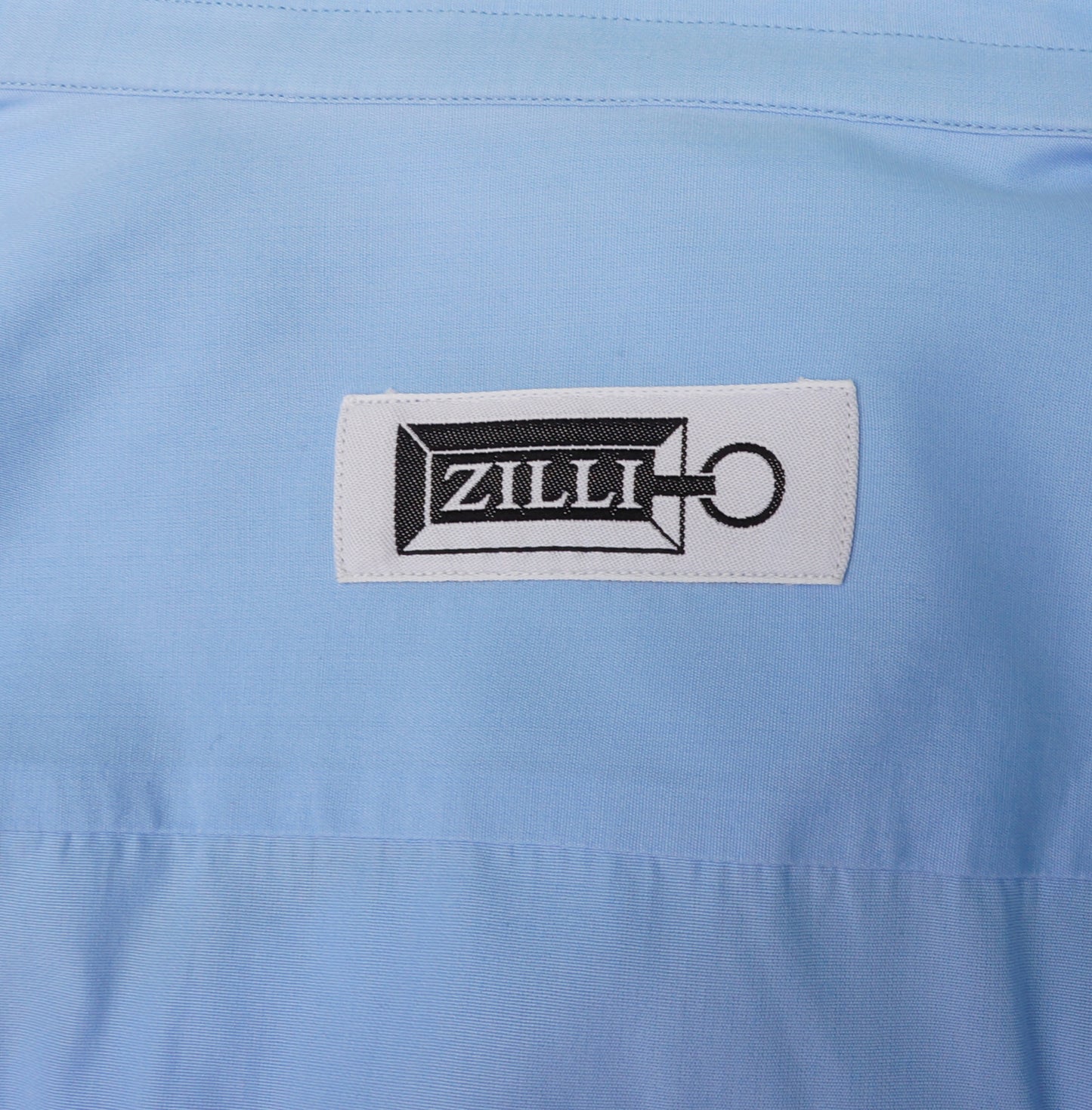 ZILLI BLUE WOVEN BUTTON-UP SHIRT - leefluxury.com