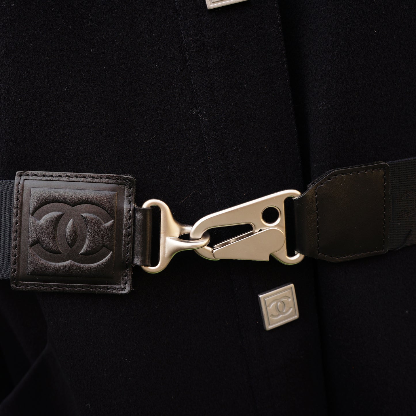 CHANEL WOOL COAT WITH QUILTED LINING COAT - leefluxury.com