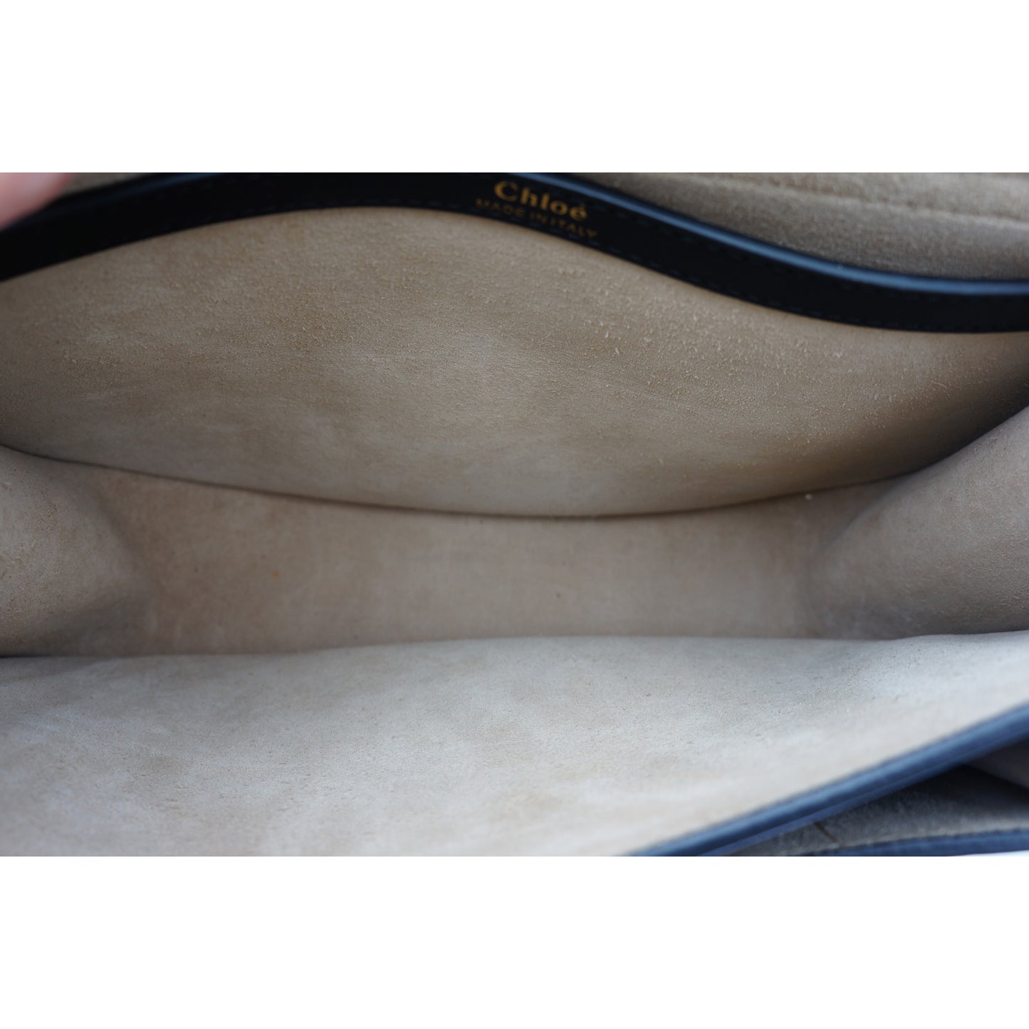 CHLOE HUDSON BLACK LEATHER SHOULDER CROSSBODY BAG - leefluxury.com