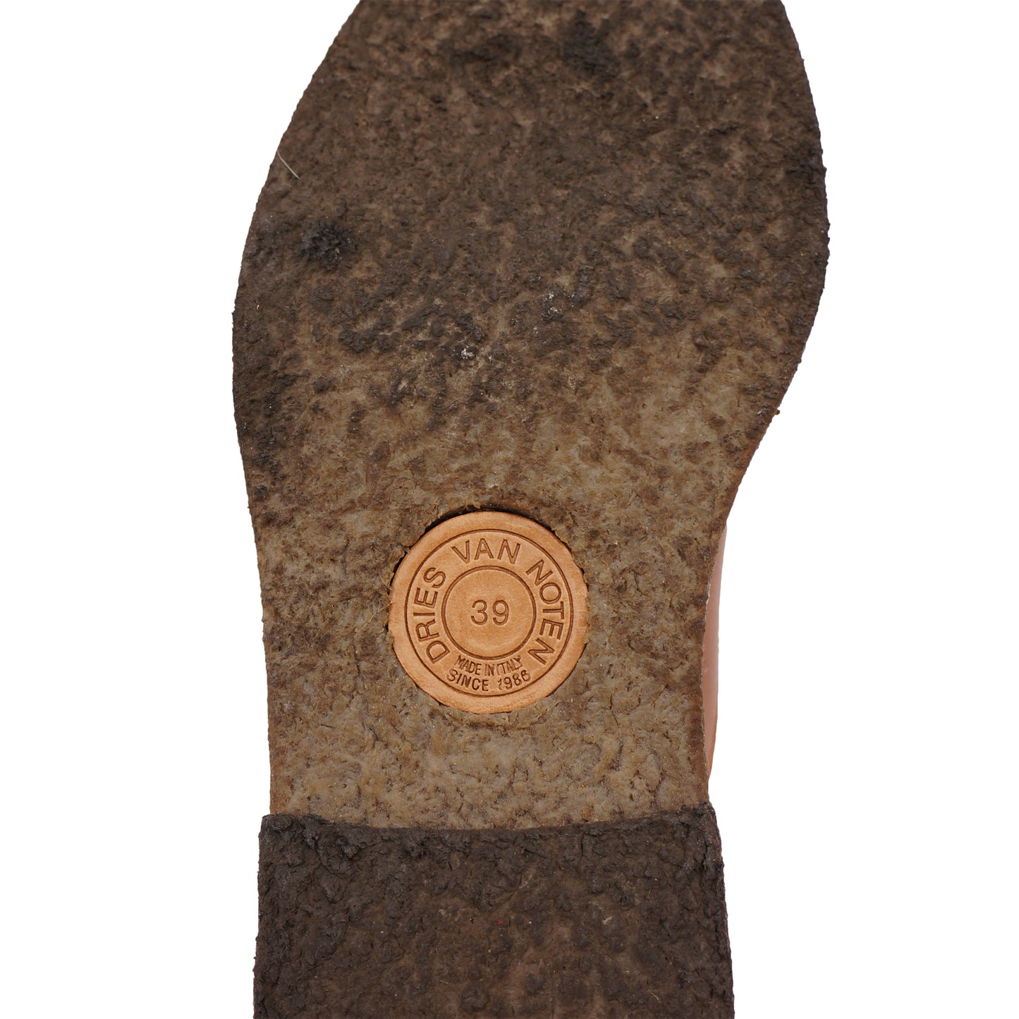 DRIES VAN NOTEN LEATHER LACE-UP OXFORDS SHOES - leefluxury.com