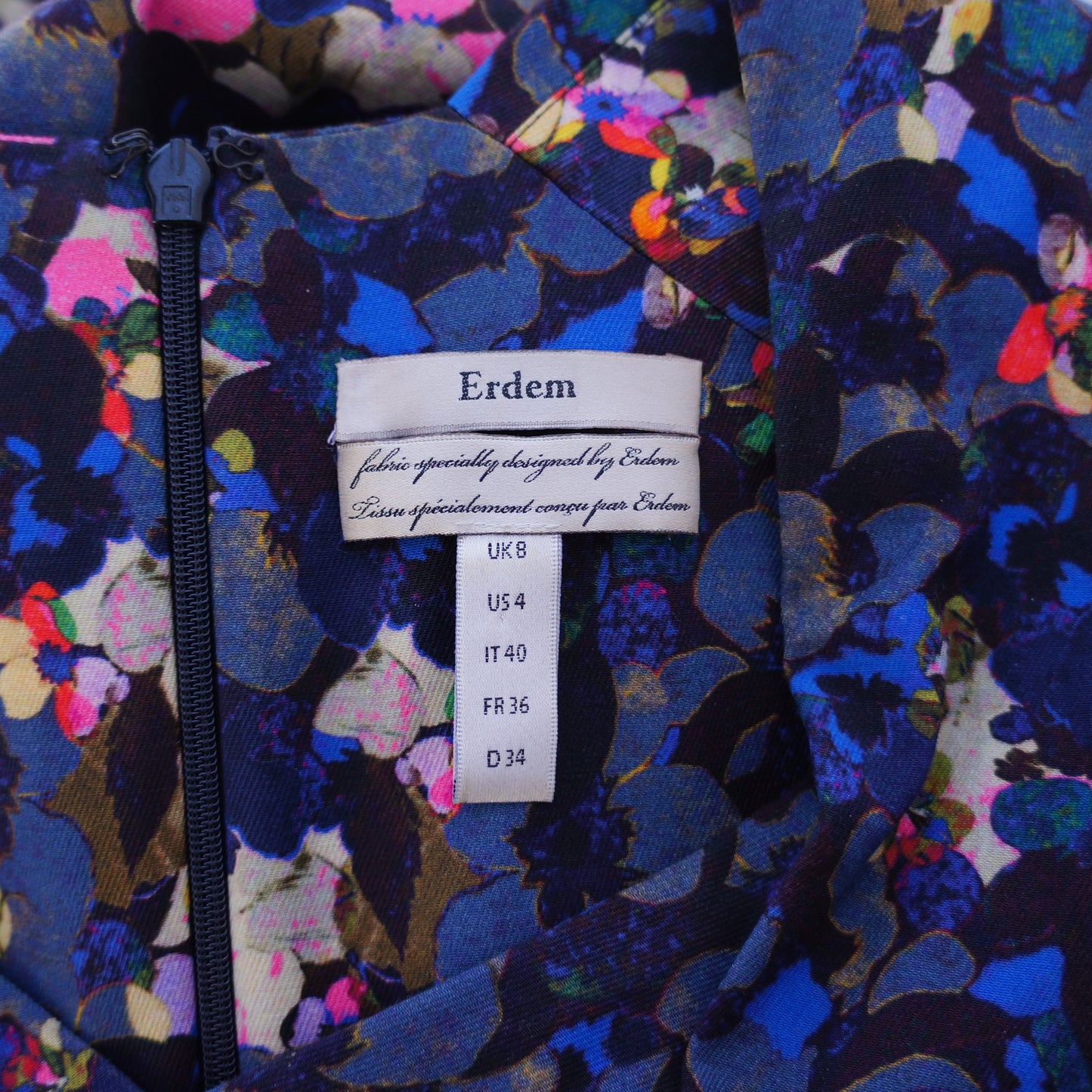 ERDEM DIGITAL PRINT DRESS - leefluxury.com