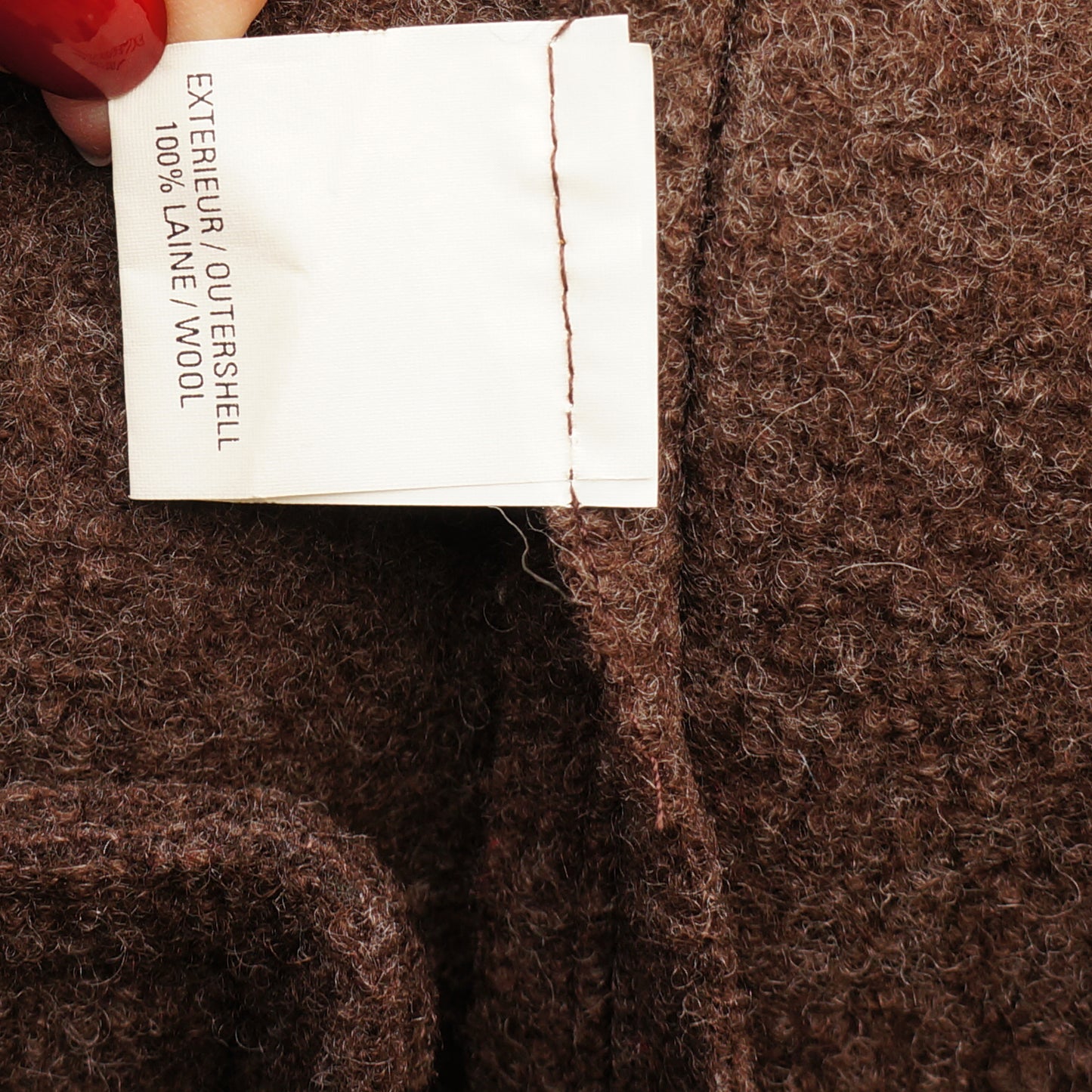 HILARY RADLEY BROWN BOILED WOOL HOODED COAT - leefluxury.com
