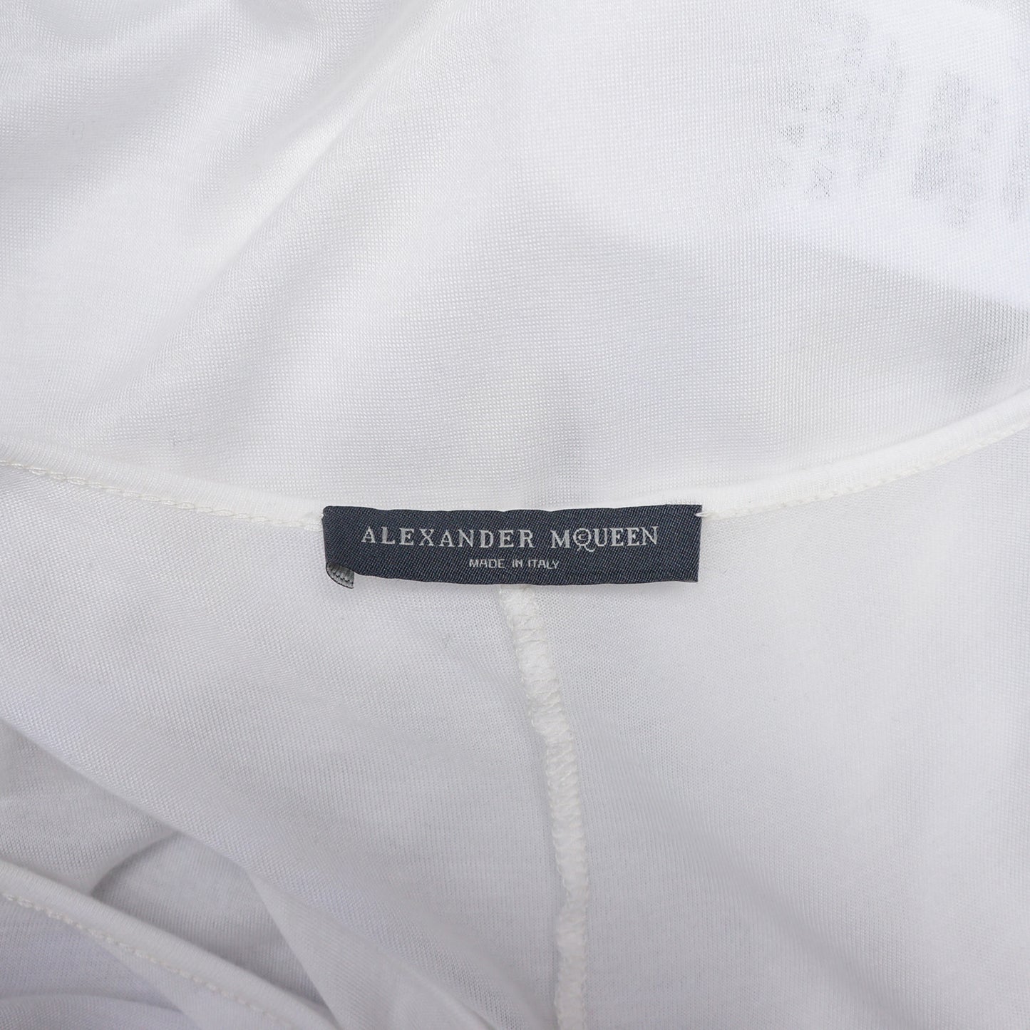 ALEXANDER MCQUEEN OFF WHITE RACER BACK TANK - leefluxury.com