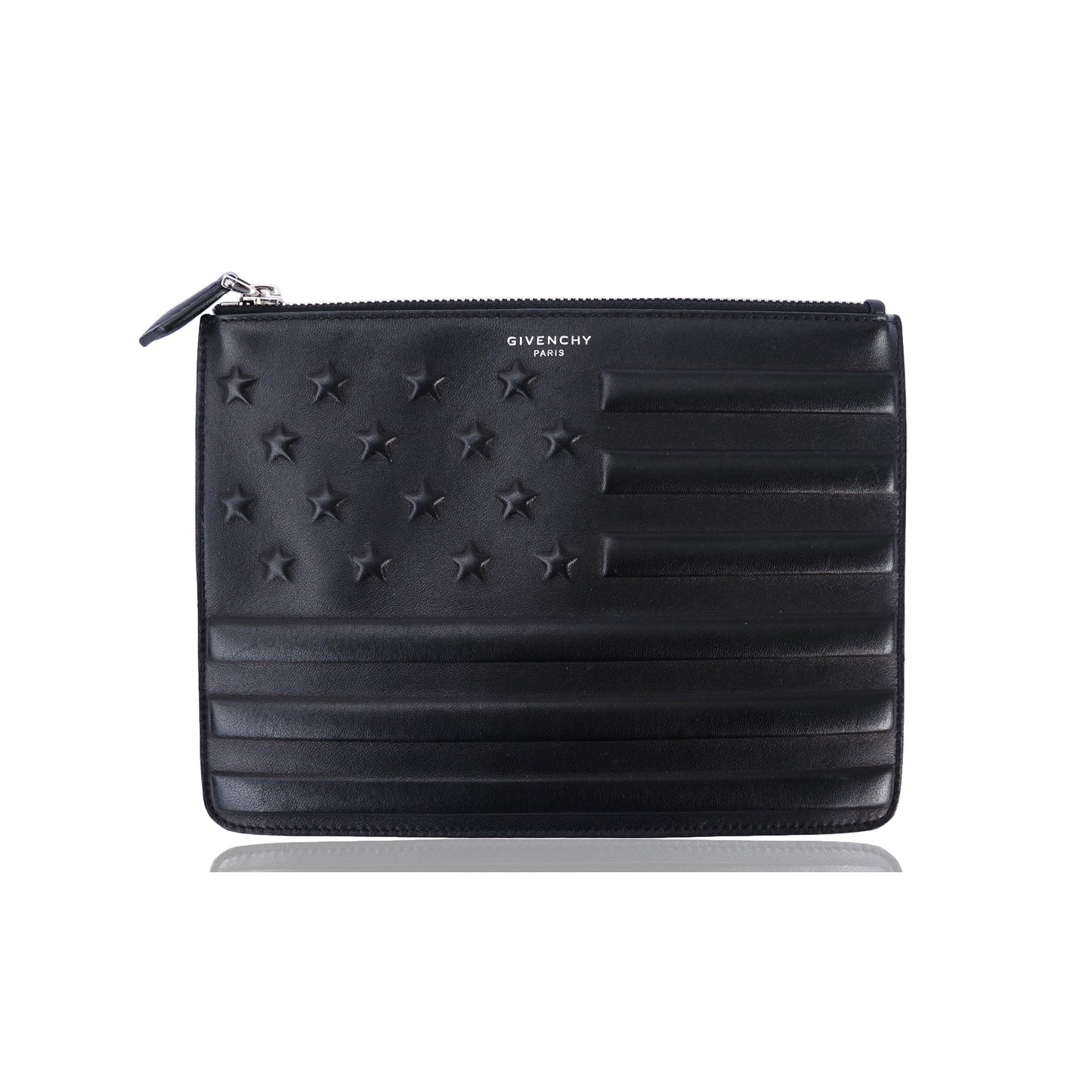 GIVENCHY AMERICAN FLAG ANTIGONA CLUTCH - leefluxury.com