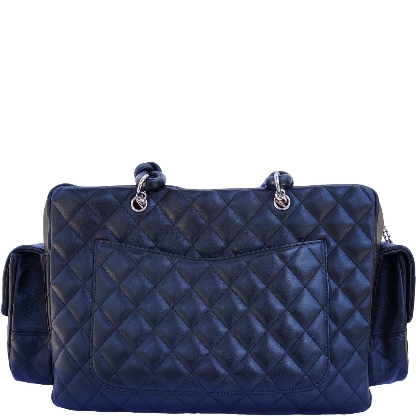 CHANEL LIGNE CAMBON LARGE REPORTER BAG - leefluxury.com