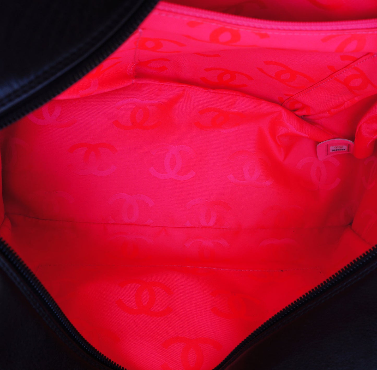 CHANEL LIGNE CAMBON LARGE REPORTER BAG - leefluxury.com