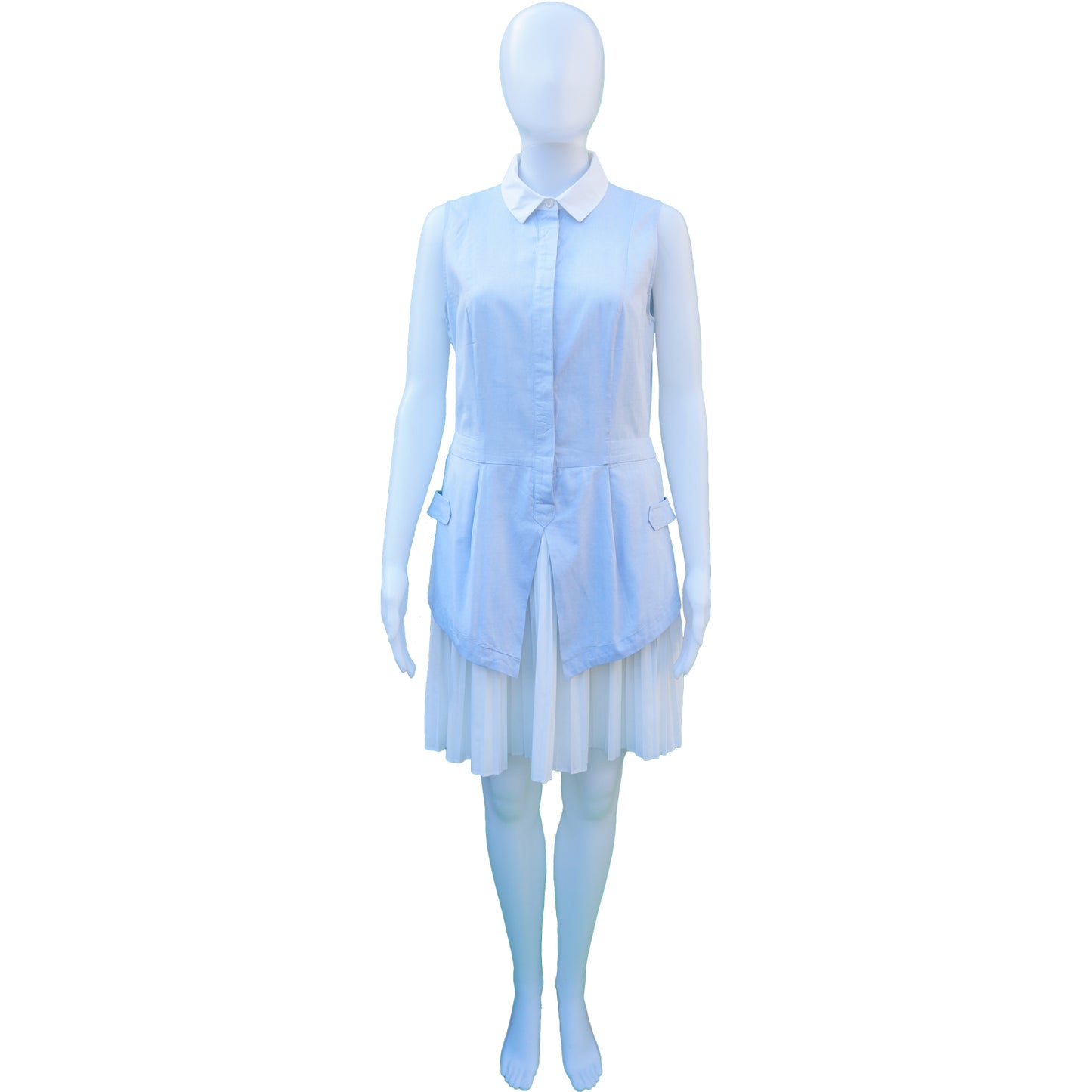 DEREK LAM 10 CROSBY SLEEVELESS DRESS - leefluxury.com