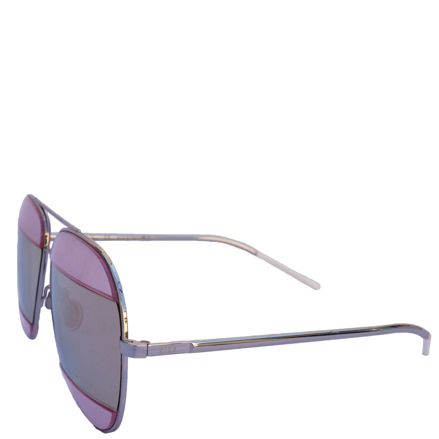 CHRISTIAN DIOR SPLIT 1 AVIATOR SUNGLASSES - leefluxury.com